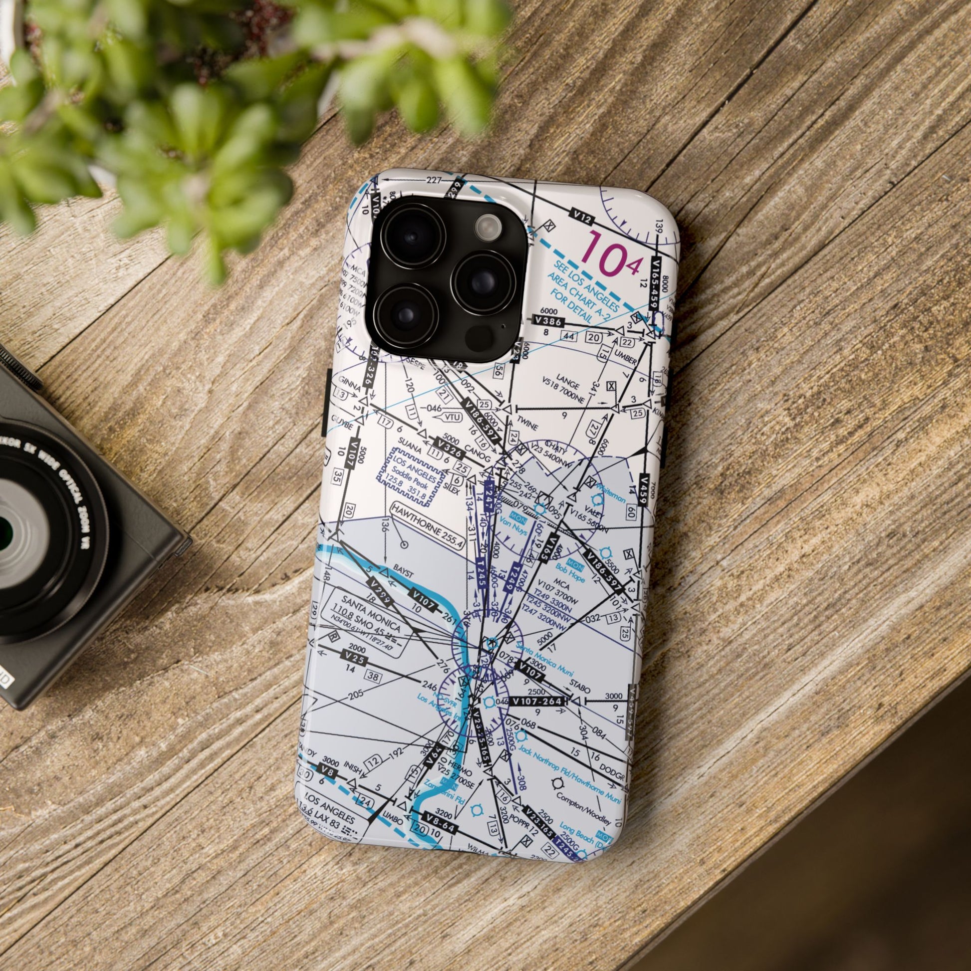Enroute Low Altitude Chart tough phone cases (ELUS3/white)