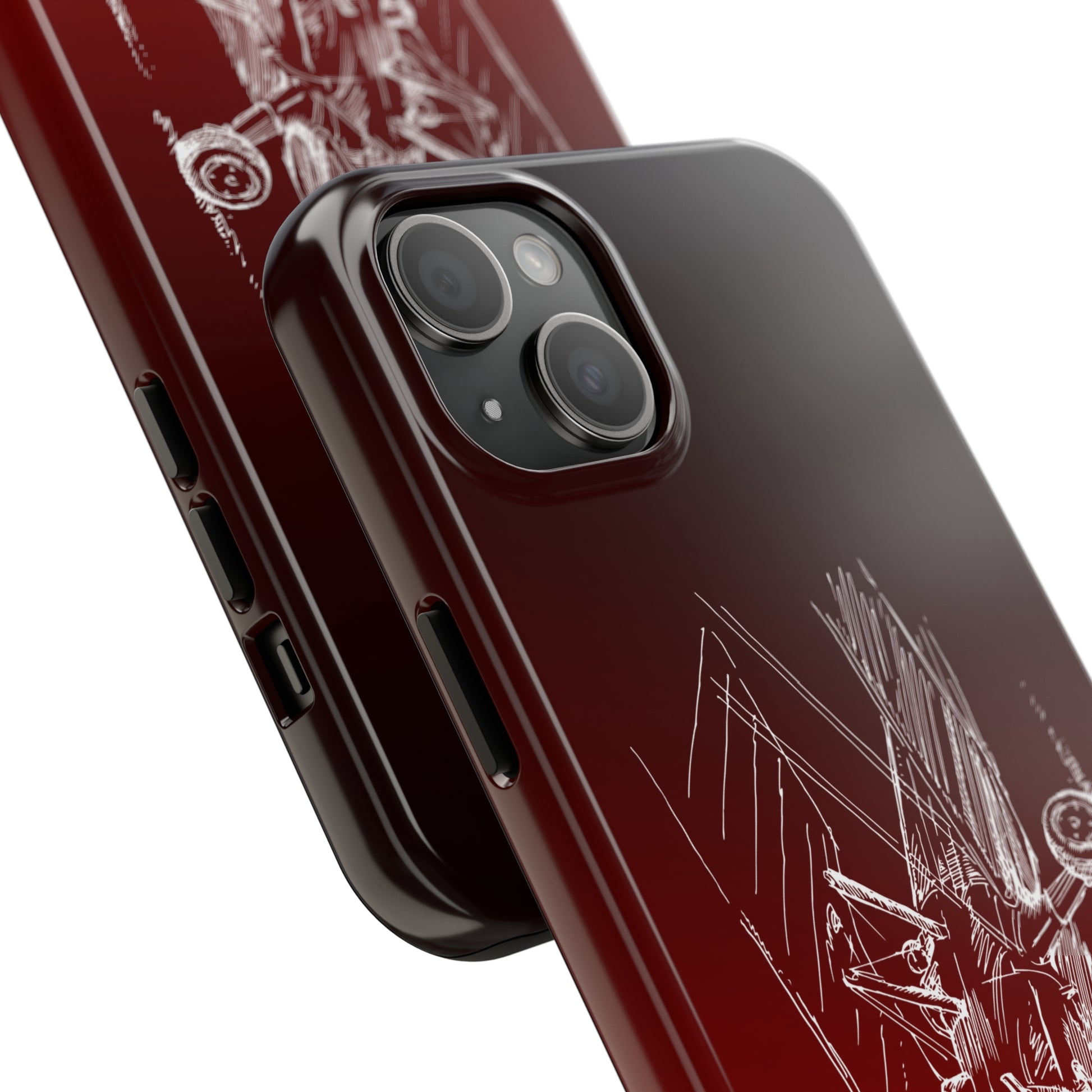 Aero 4 (red) tough phone cases