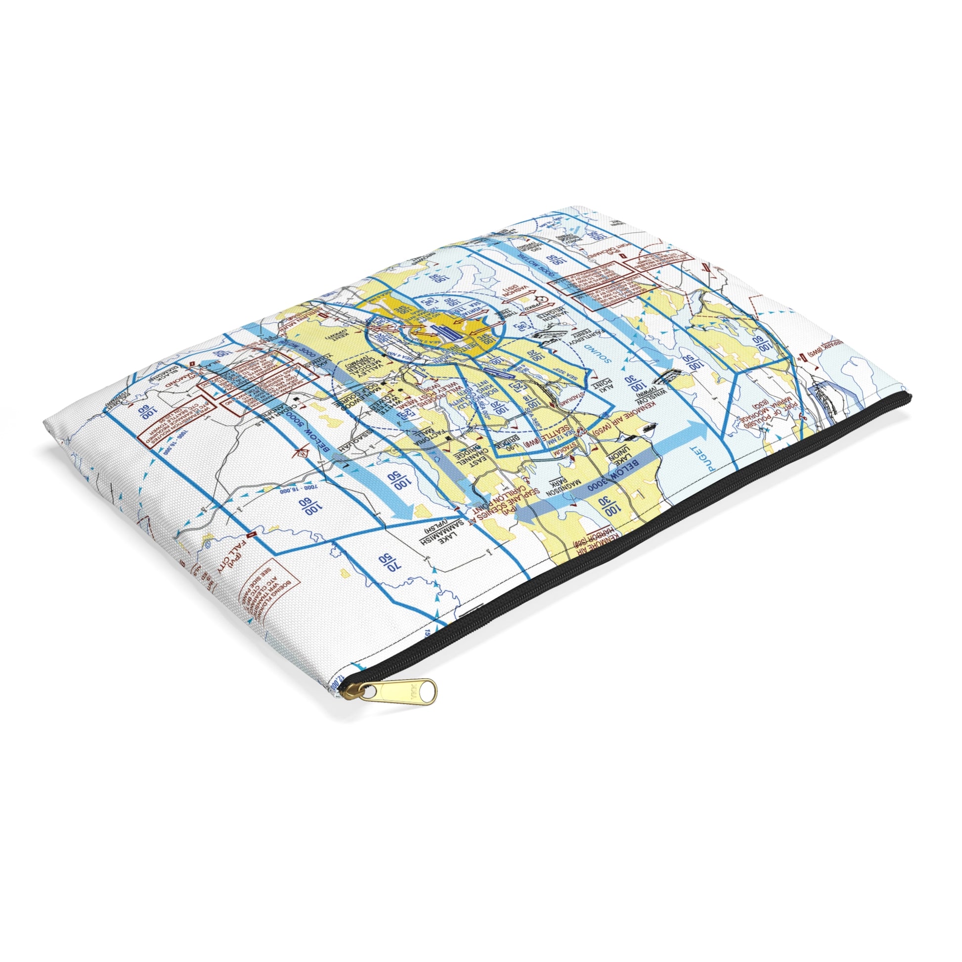 Seattle Flyway Chart Accessory Pouch
