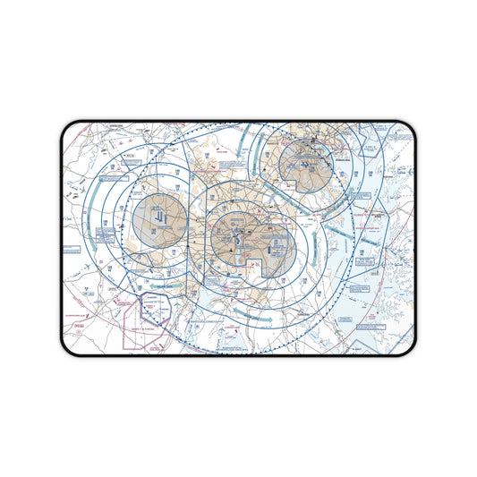 Baltimore-Washington Flyway Chart desk mat