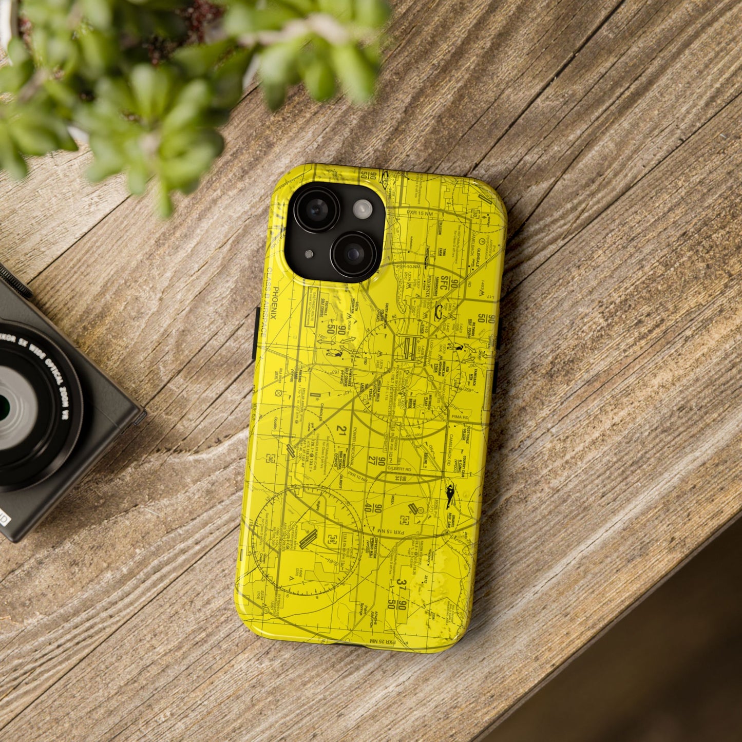 Phoenix TAC Chart tough phone cases (yellow)