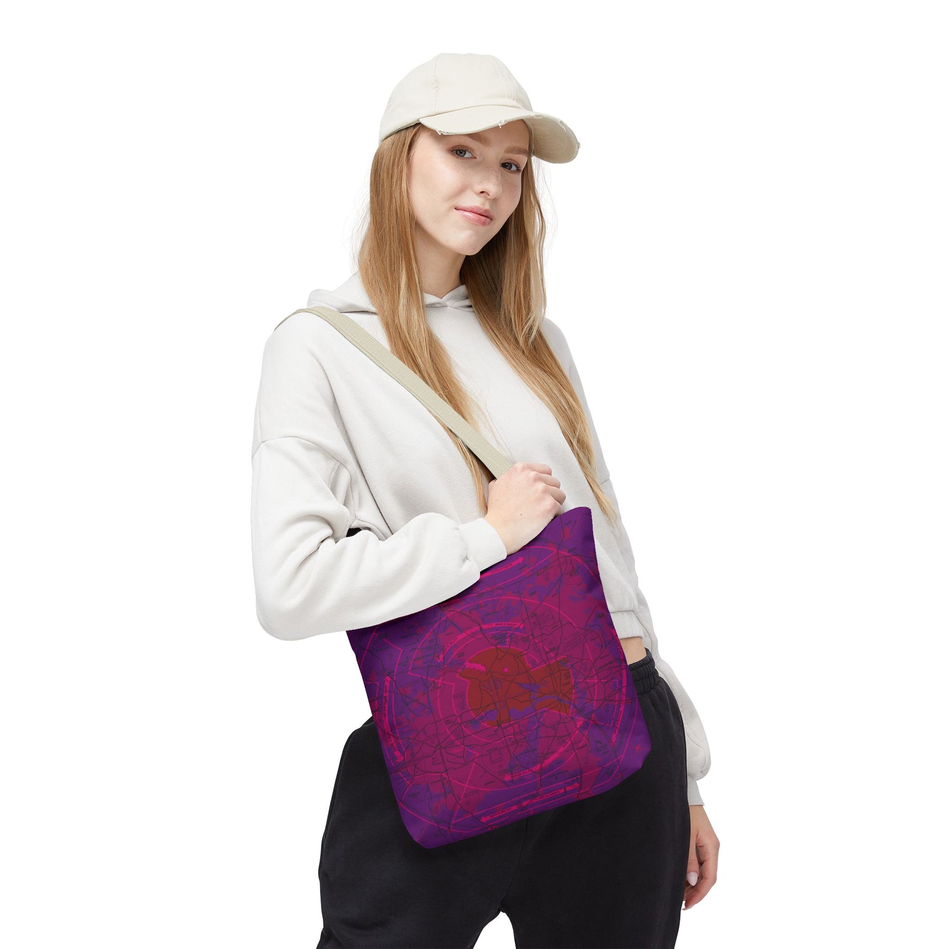 Dallas - Ft. Worth Flyway Chart tote bag