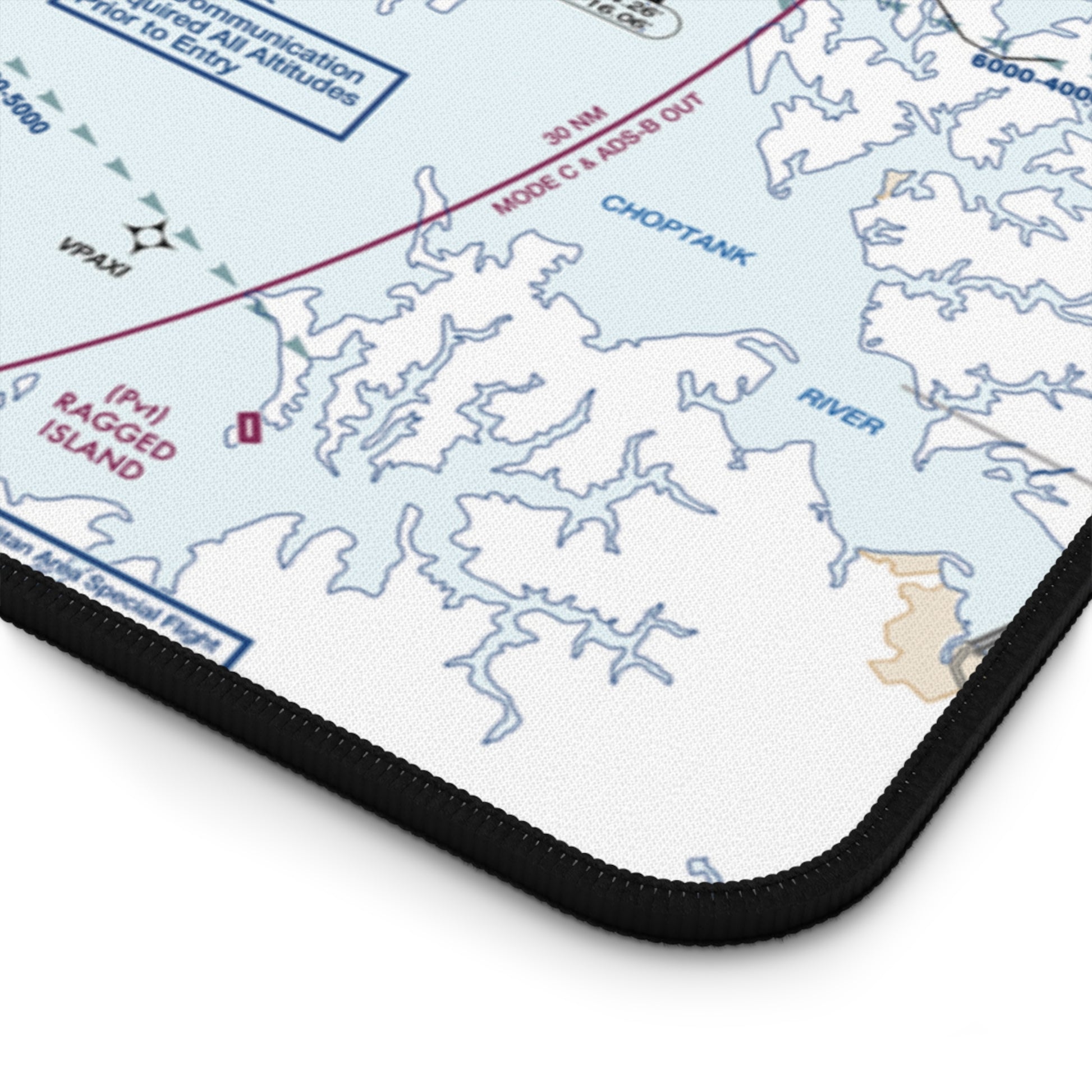 Baltimore-Washington Flyway Chart desk mat