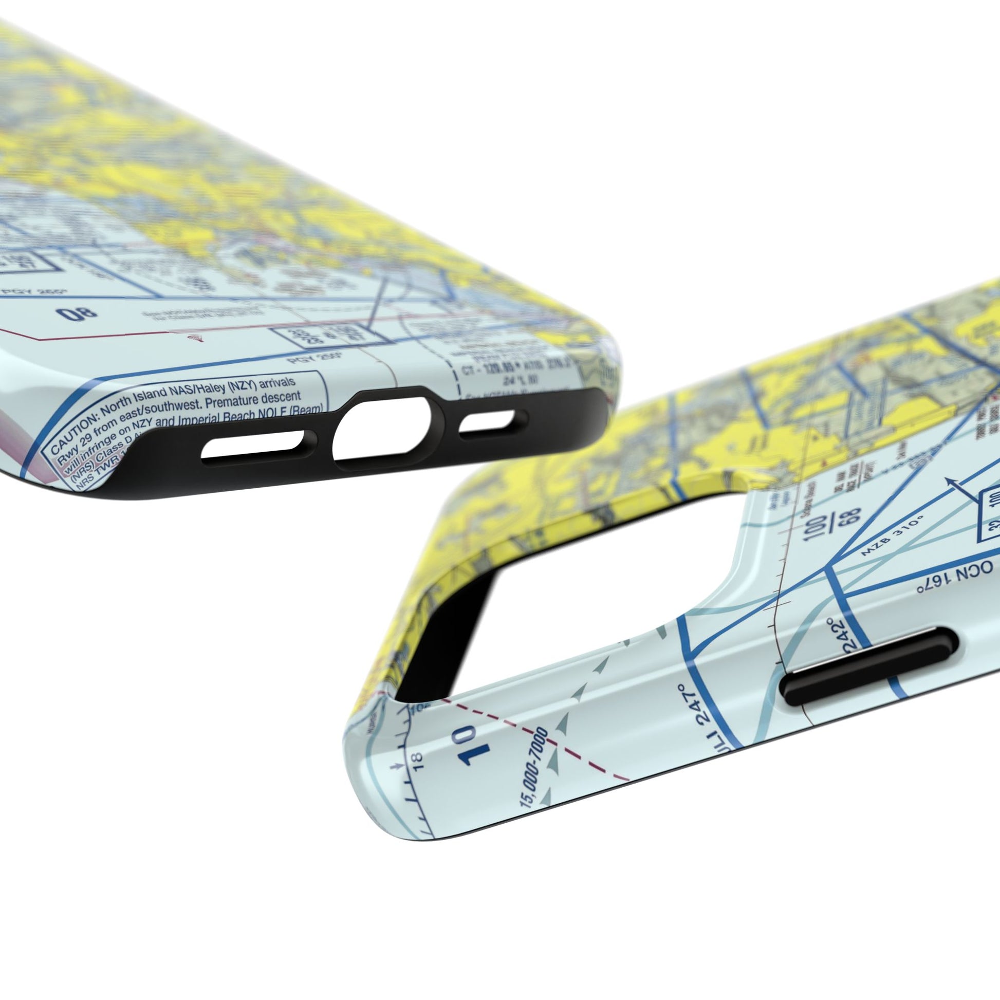 San Diego TAC Chart tough phone cases