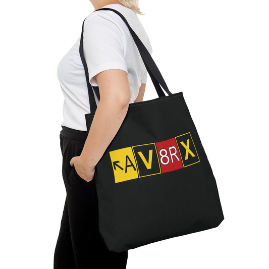 AV8RX tote bag (black)