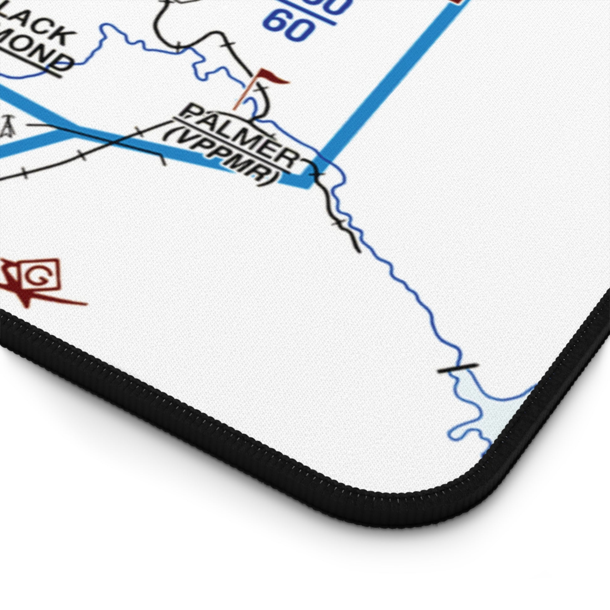 Seattle Flyway Chart desk mat