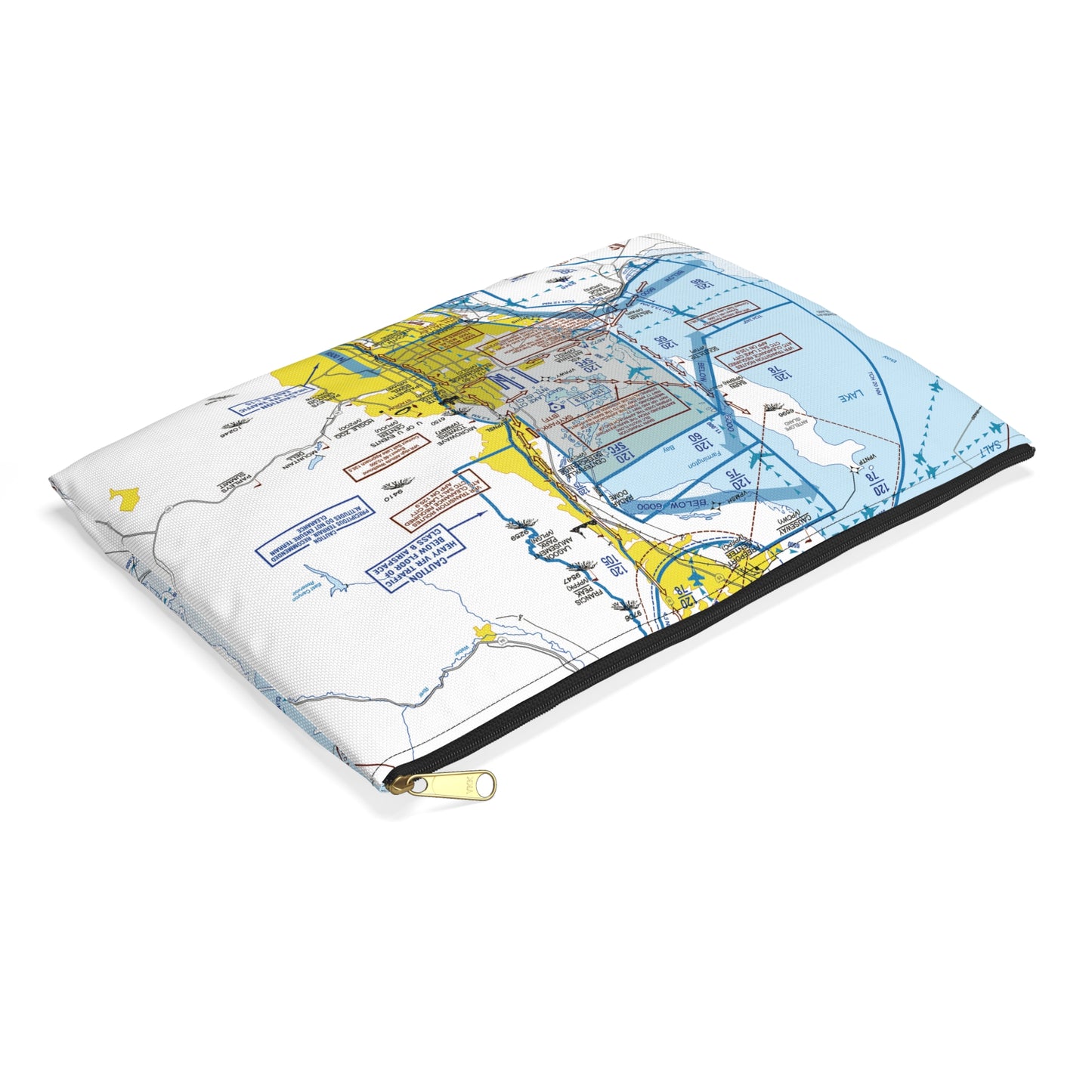 Salt Lake City Flyway Chart Accessory Pouch