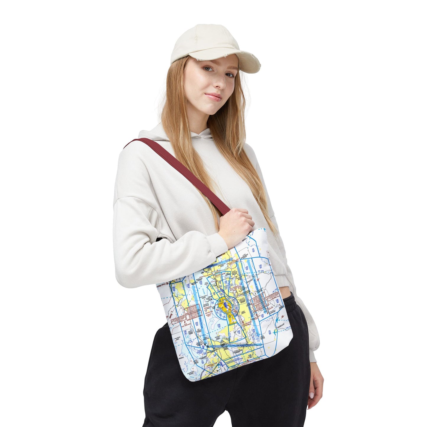 Seattle Flyway Chart tote bag