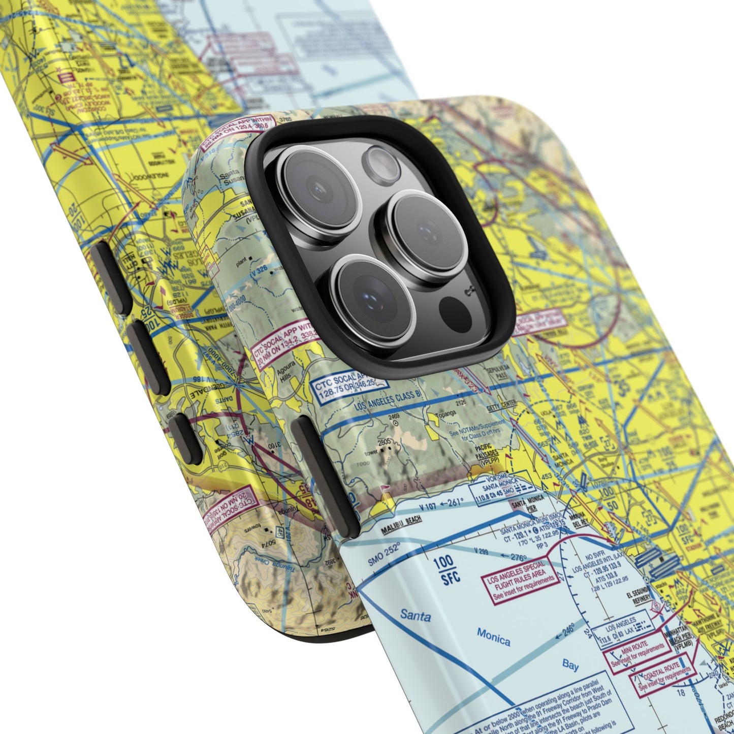 Los Angeles TAC Chart tough phone cases