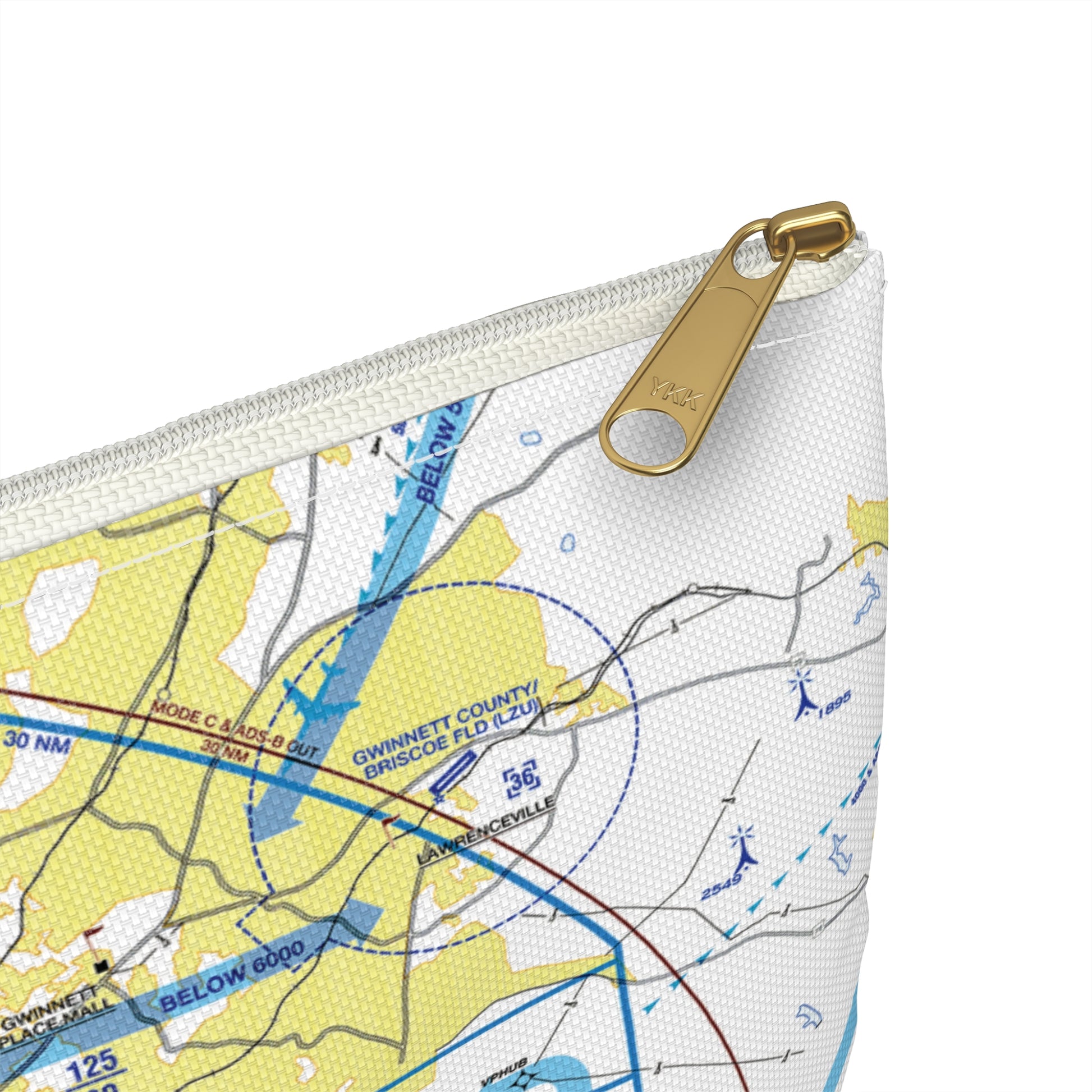 Atlanta Flyway Chart Accessory Pouch