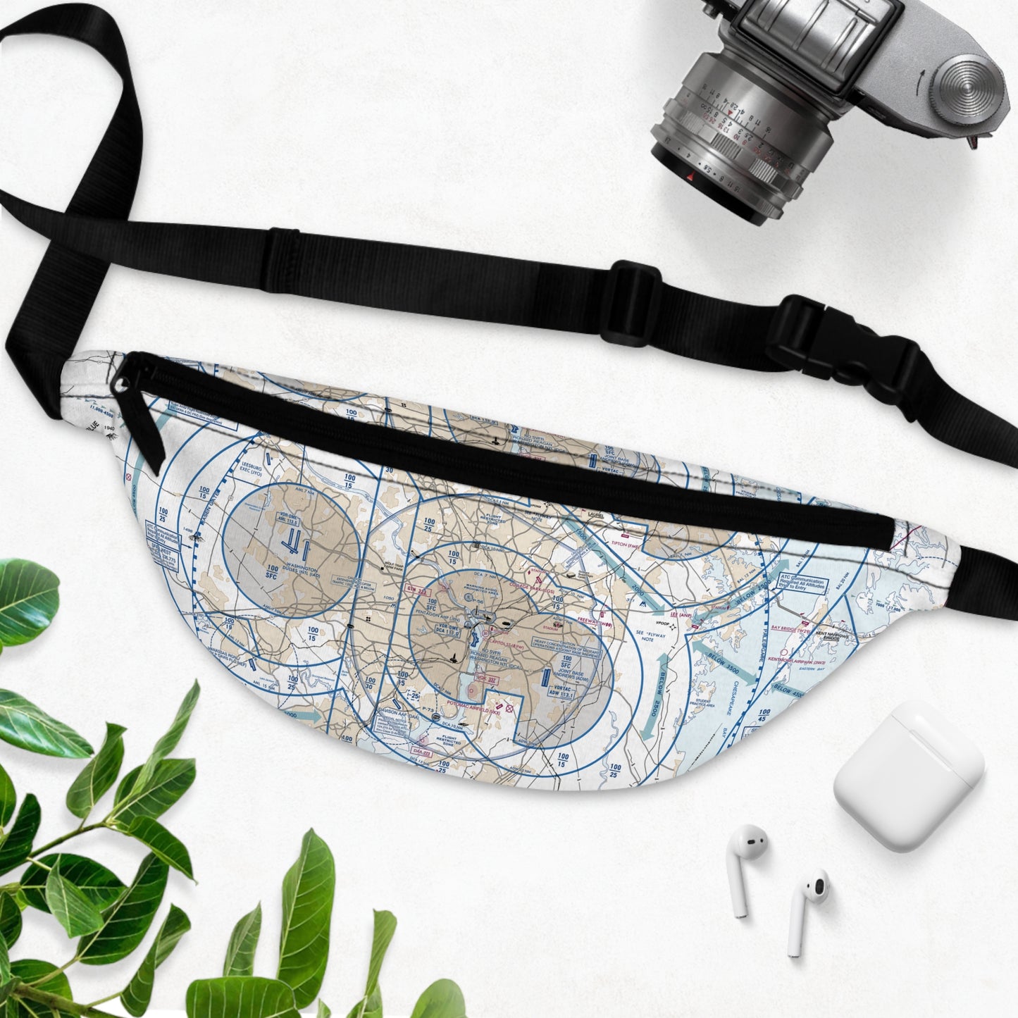 Baltimore-Washington Flyway Chart fanny pack