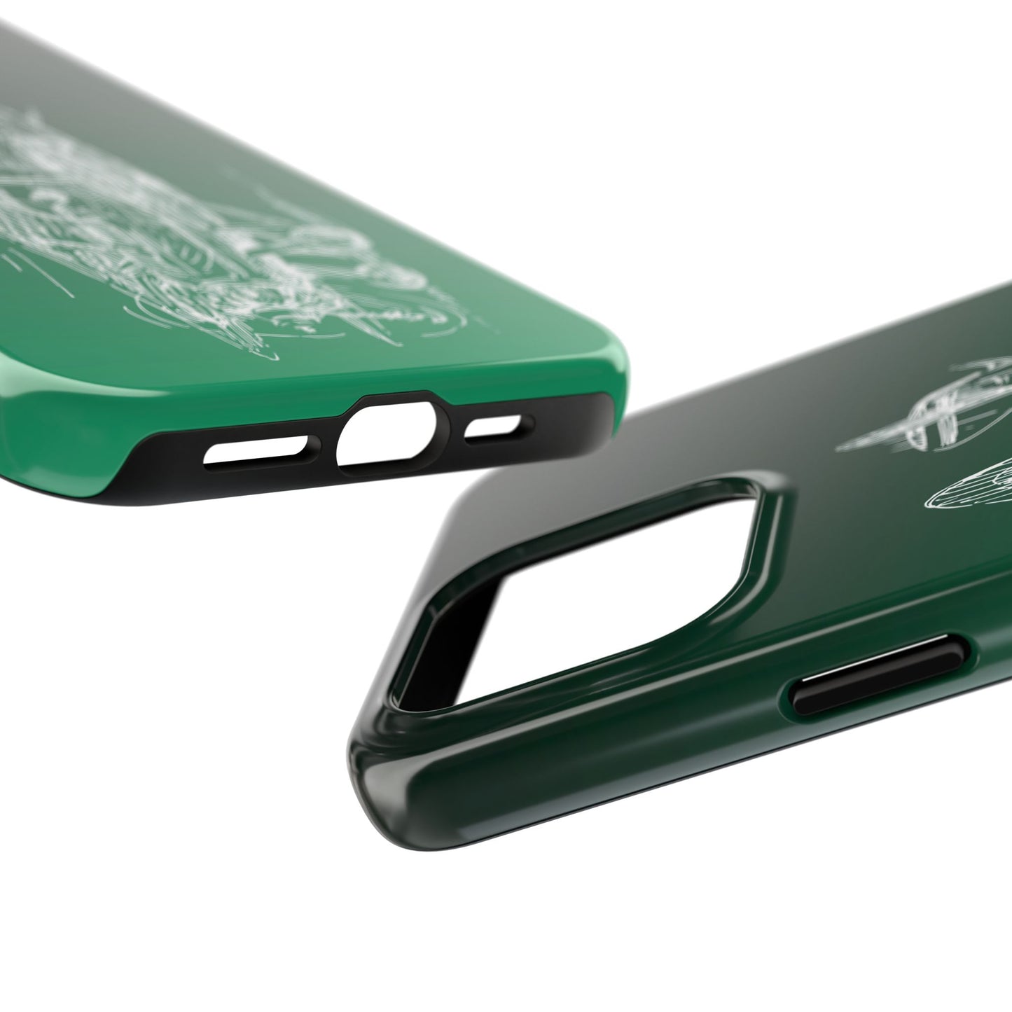 Aero 2 (green) tough phone cases
