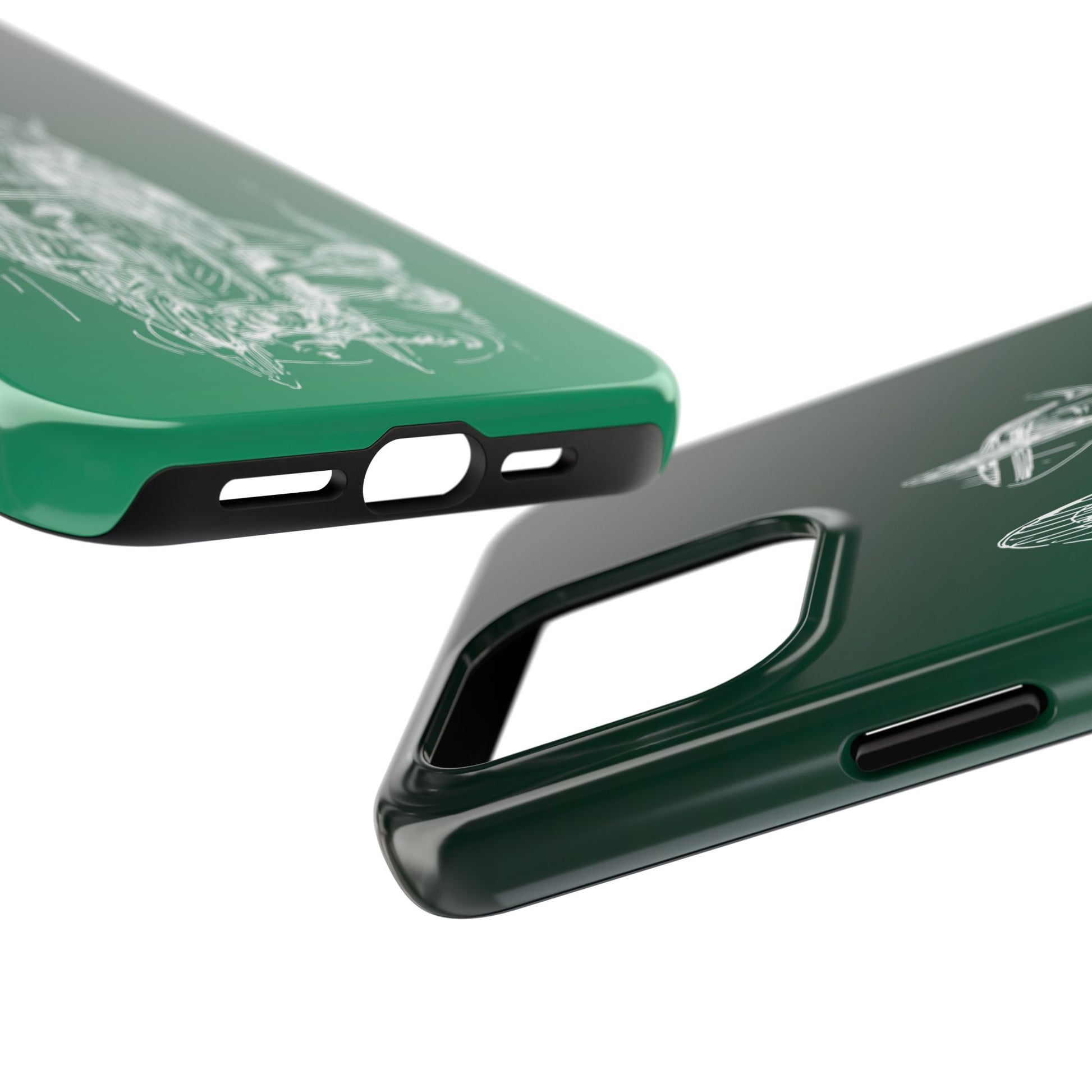 Aero 2 (green) tough phone cases