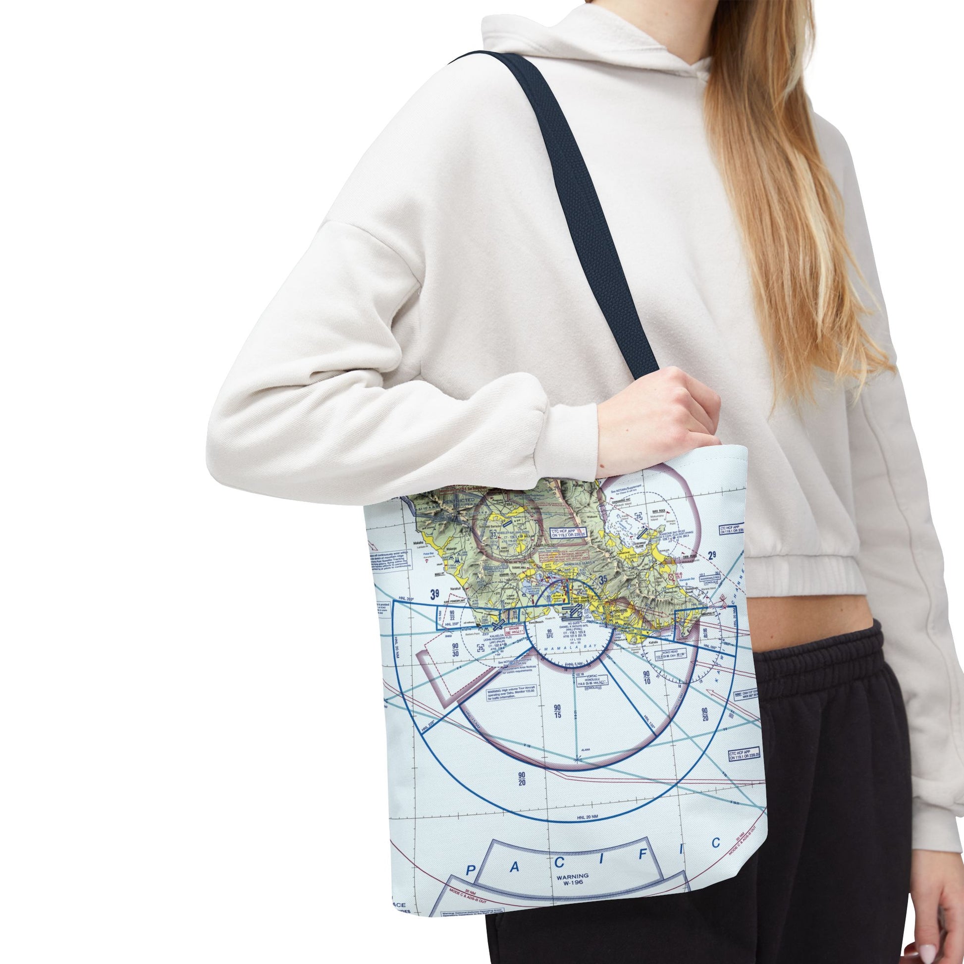 Honolulu Sectional Chart tote bag