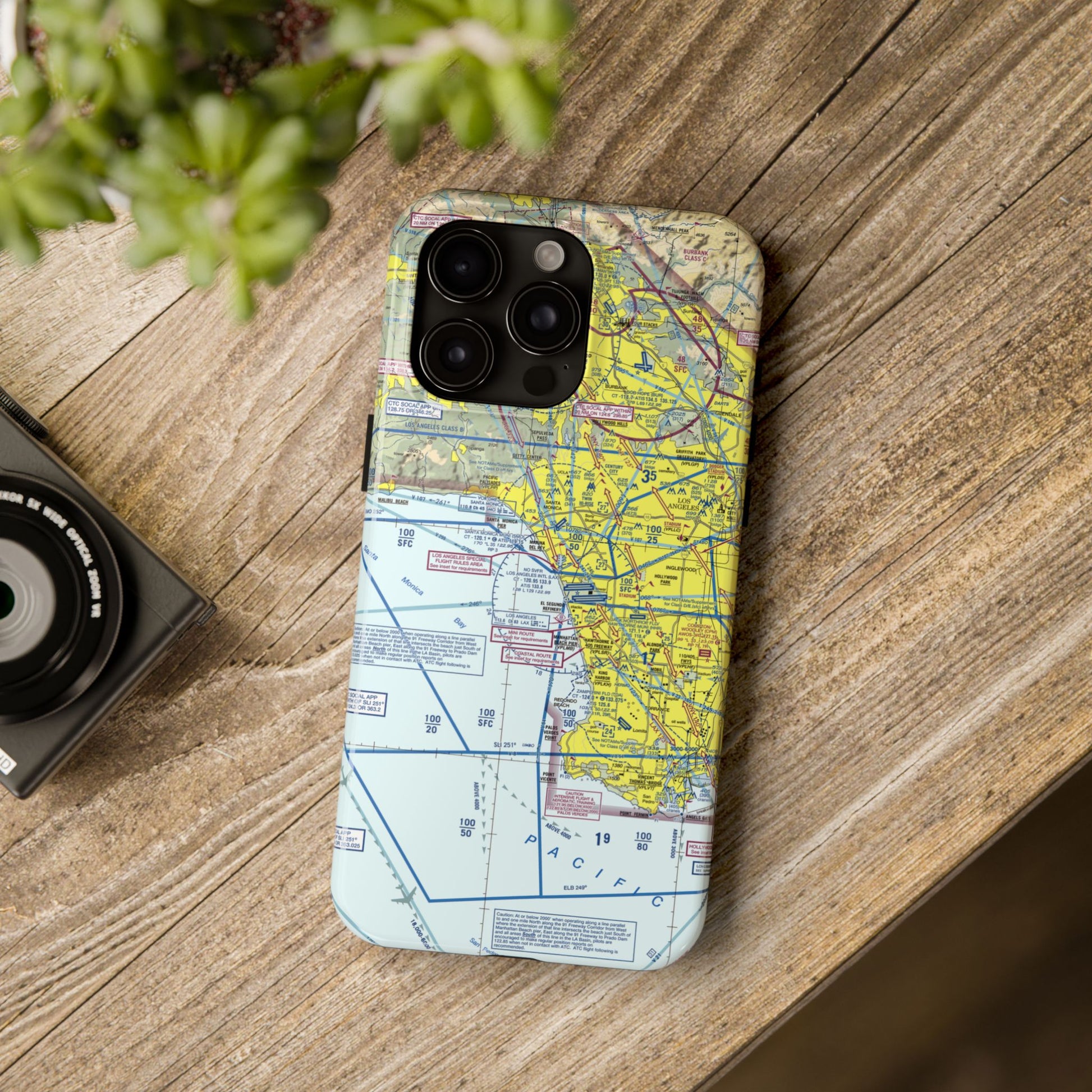 Los Angeles TAC Chart tough phone cases
