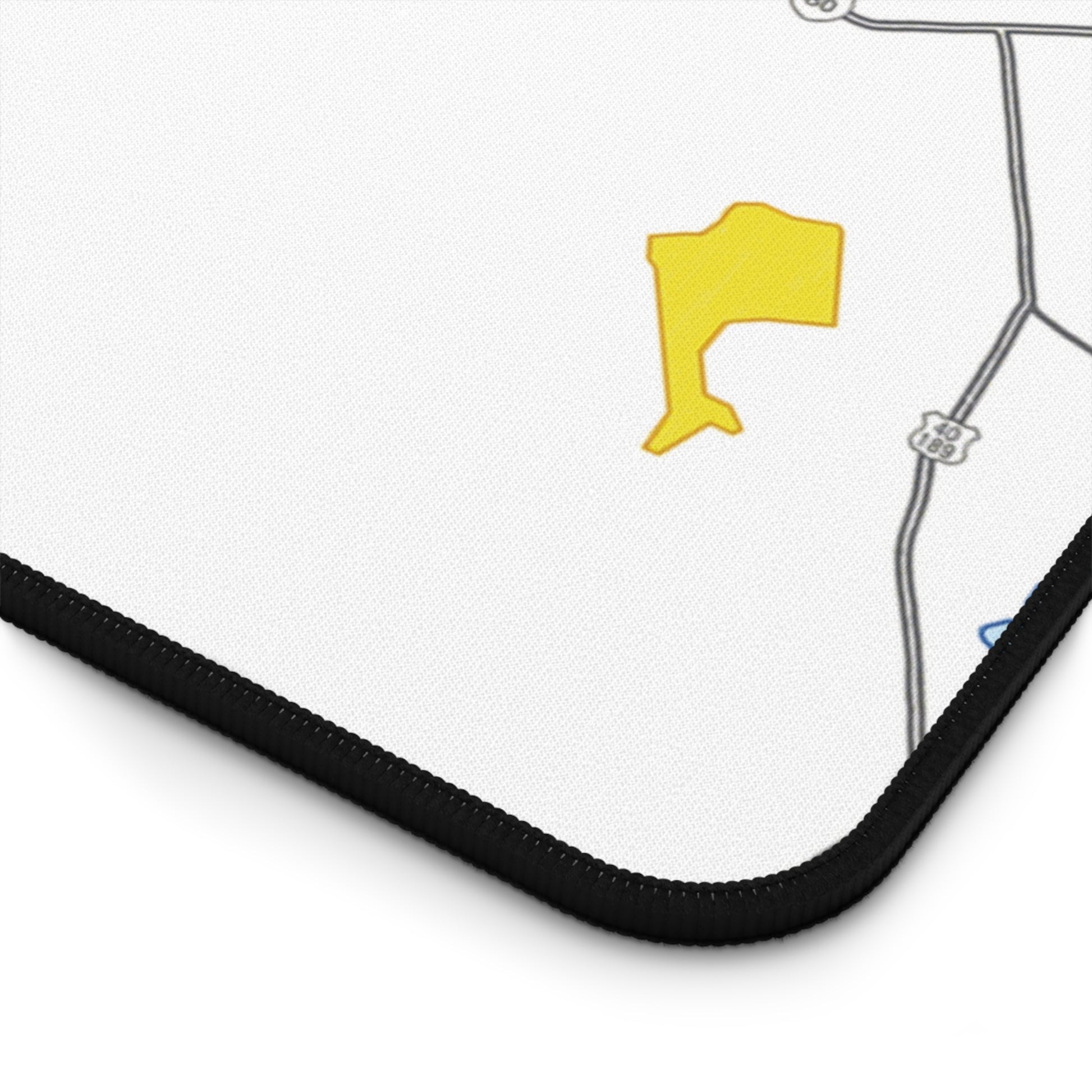 Salt Lake City Flyway Chart desk mat