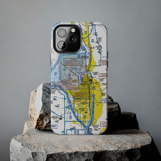 Salt Lake City Flyway Chart tough phone cases