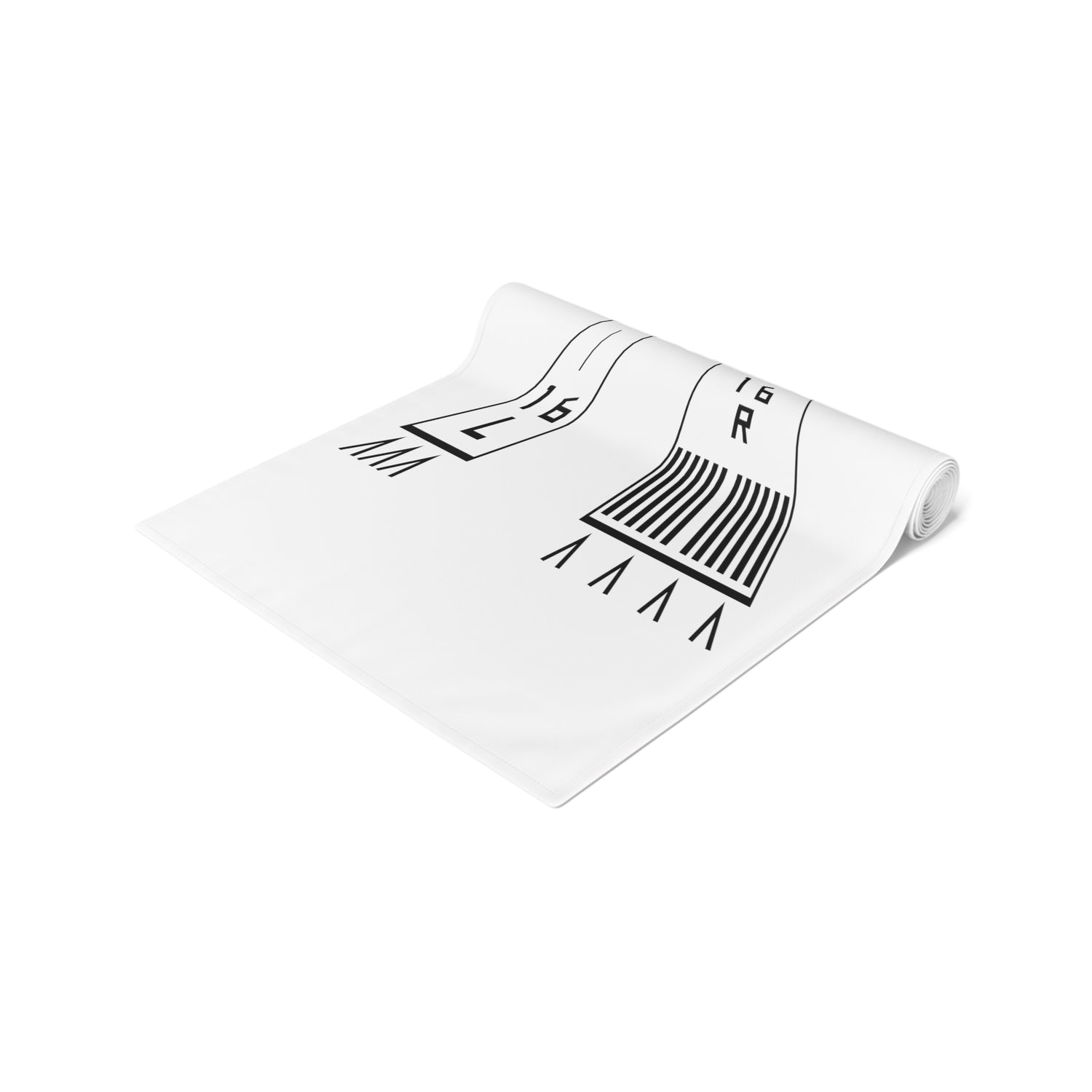 Van Nuys Airport Runways 16L - 16R / 34L - 34R Table Runner