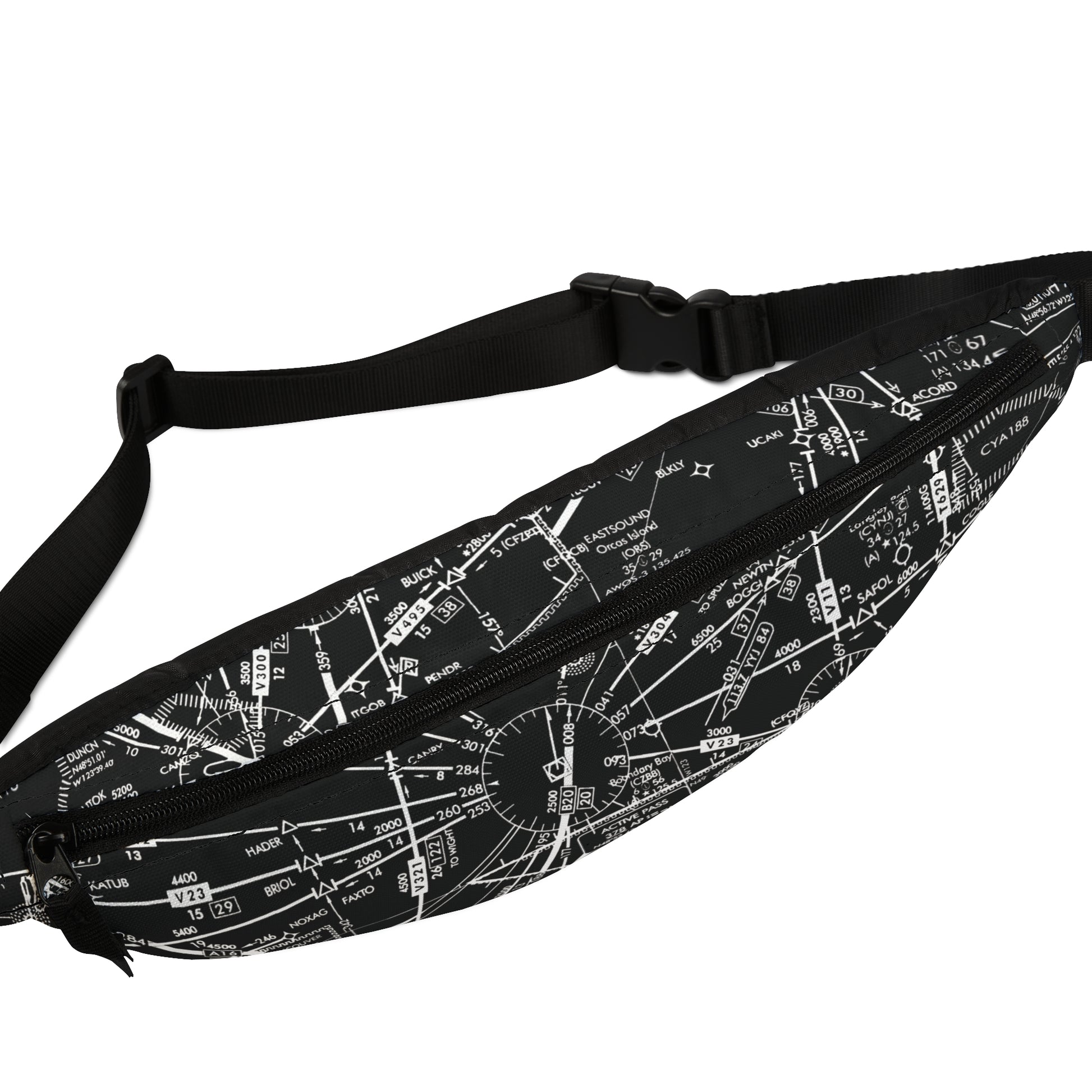 Enroute Low Altitude Chart fanny pack (ELUS1/b&w)