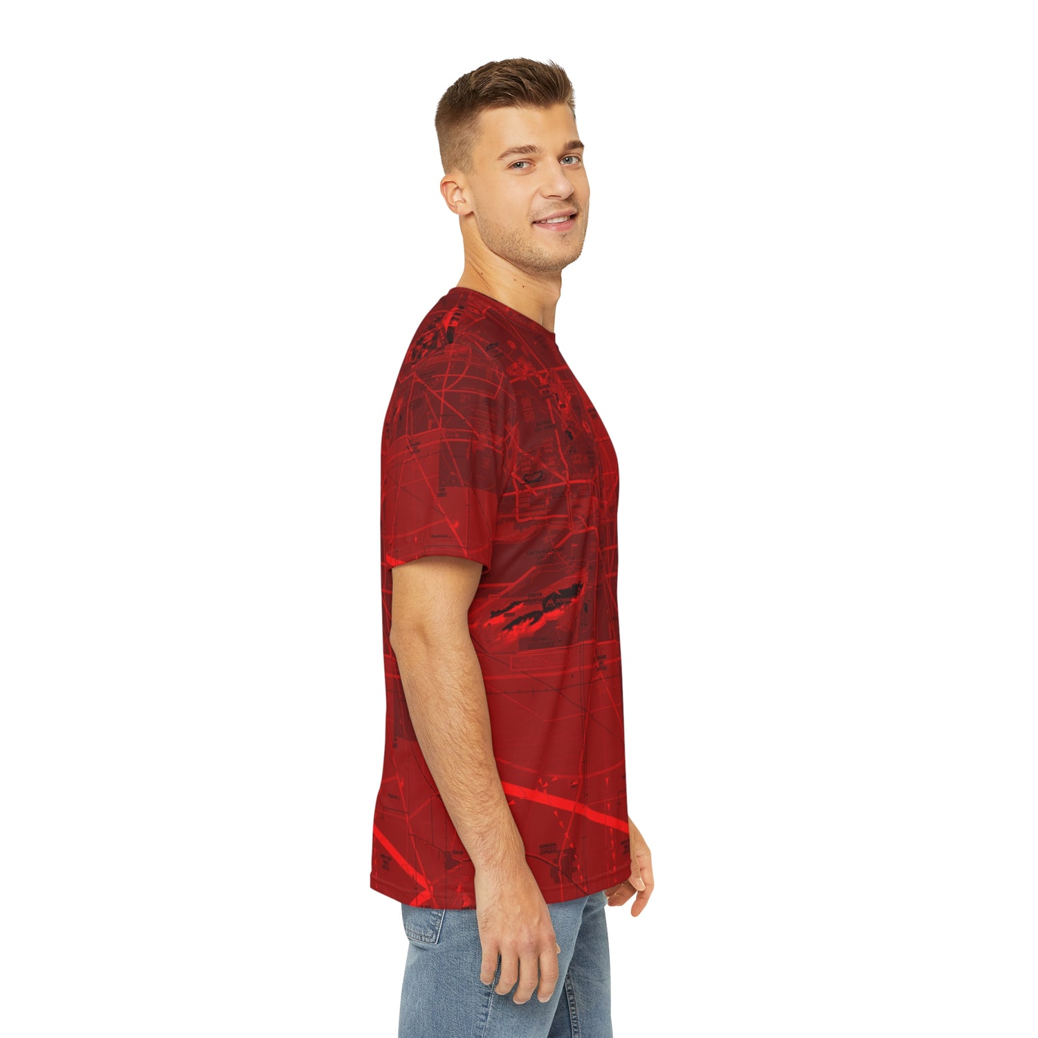 Phoenix TAC Chart (red) men's polyester shirt