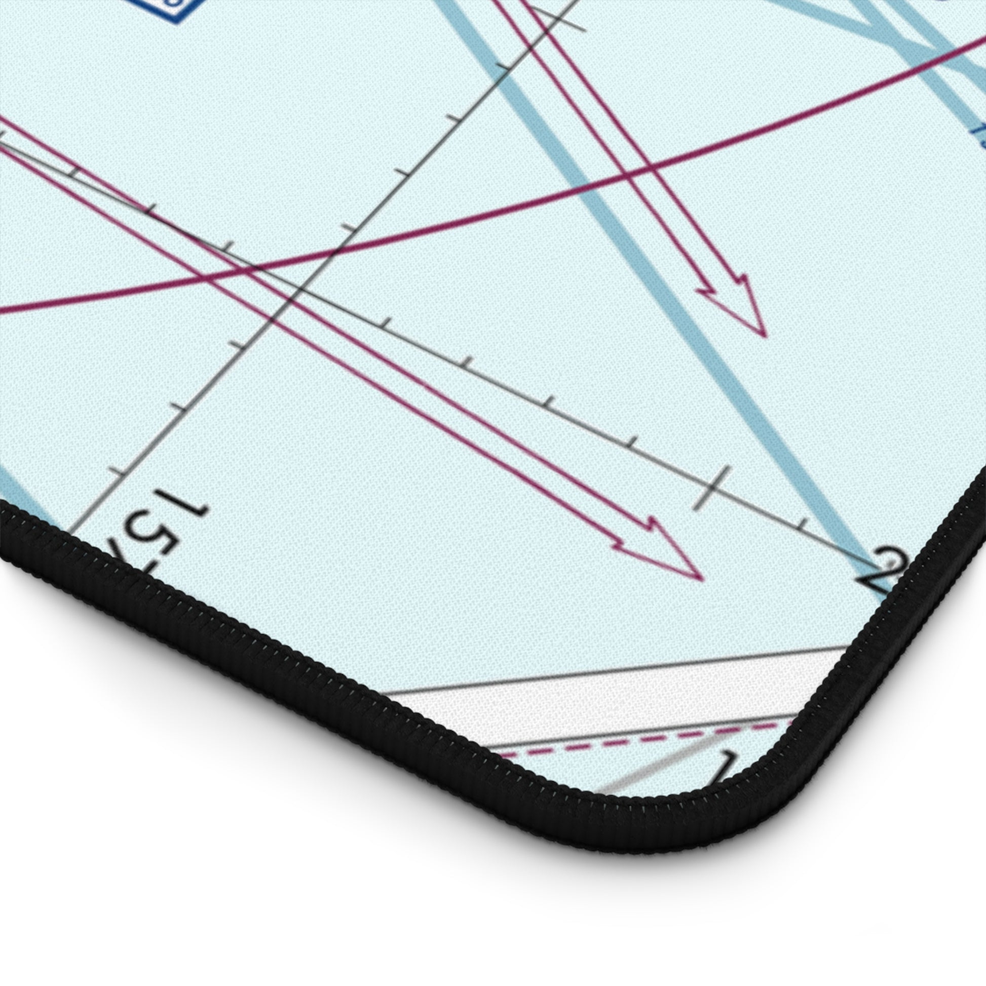 Honolulu Airport Sectional Chart desk mat