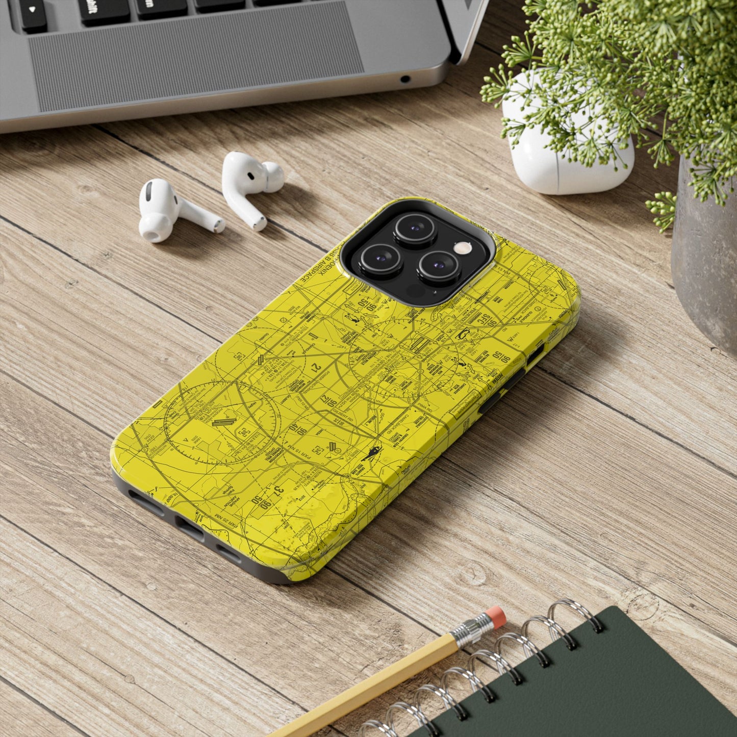 Phoenix TAC Chart tough phone cases (yellow)