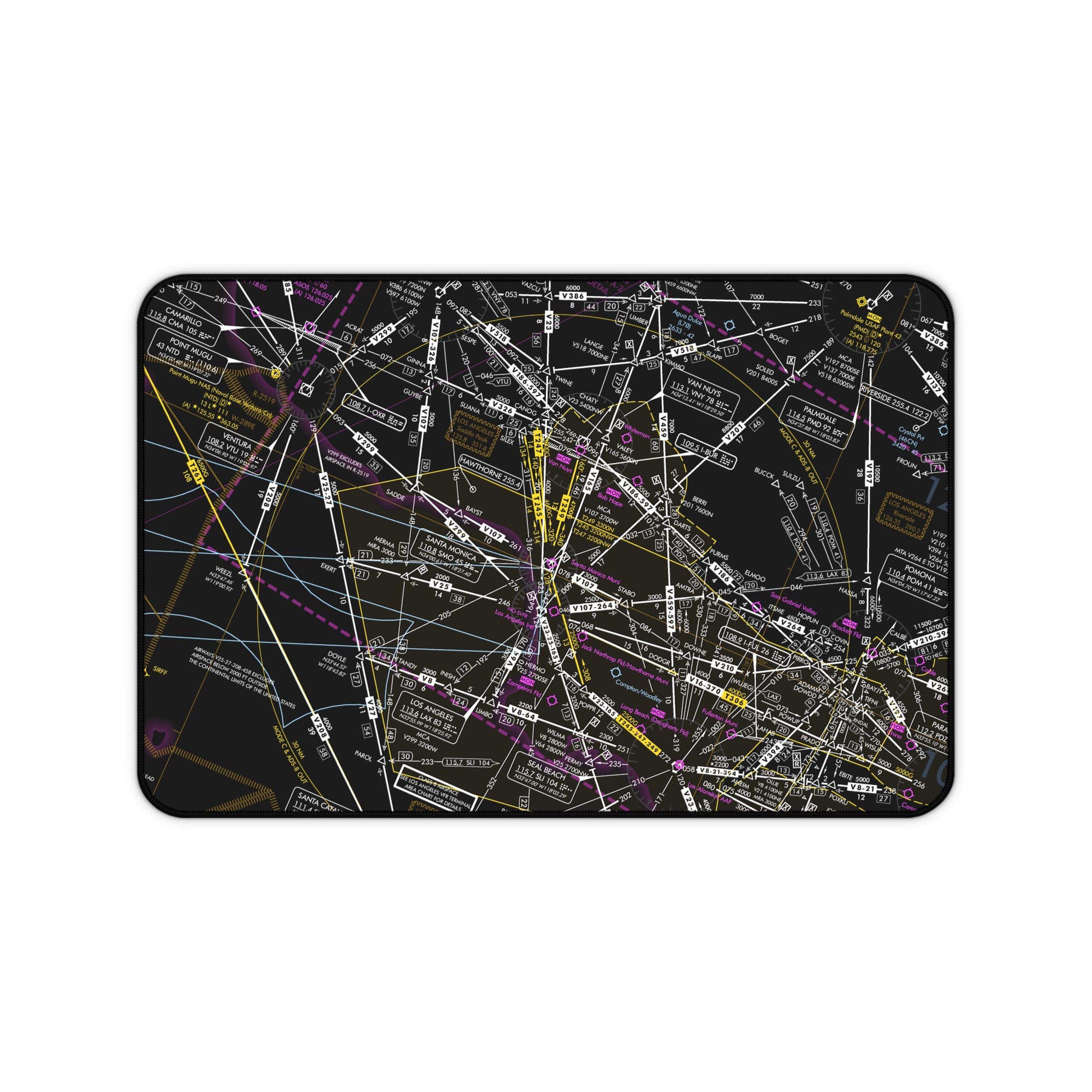 Enroute Low Altitude Chart (ELUS3) desk mat (invert)