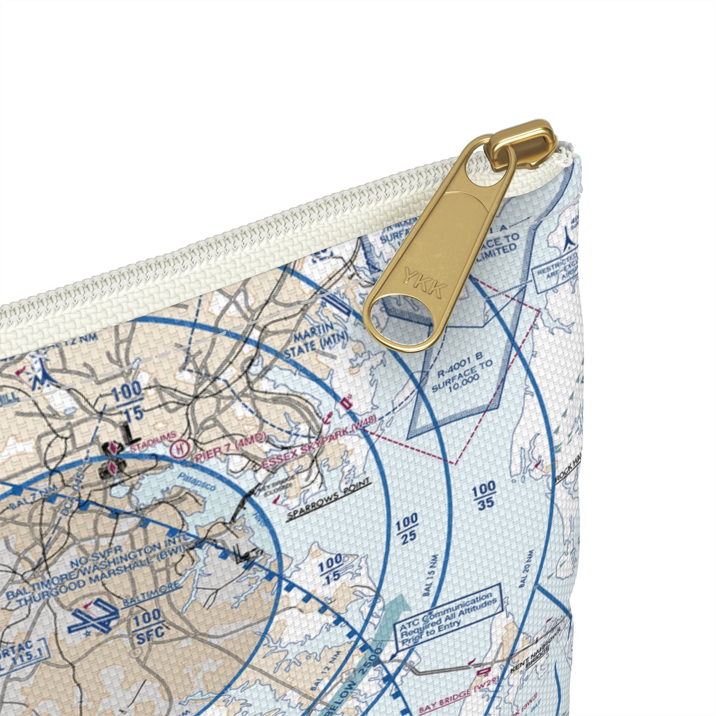 Baltimore Flyway Chart Accessory Pouch