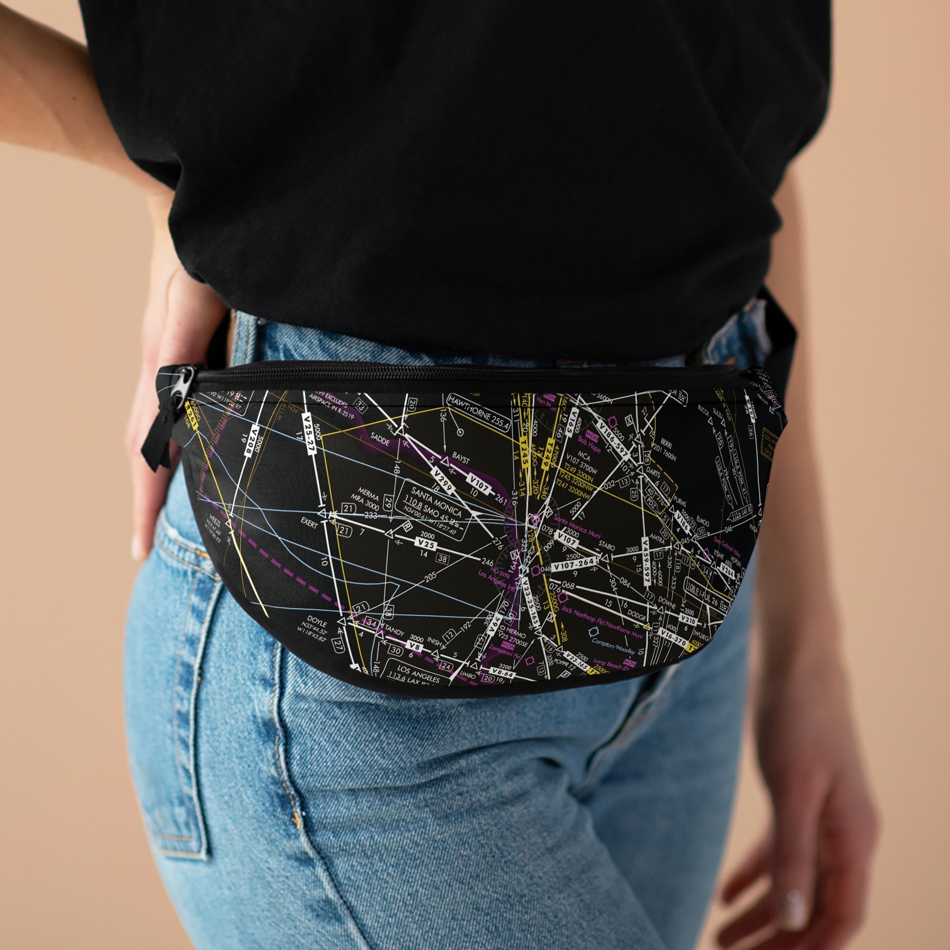 Enroute Low Altitude Chart fanny pack (ELUS3/invert)