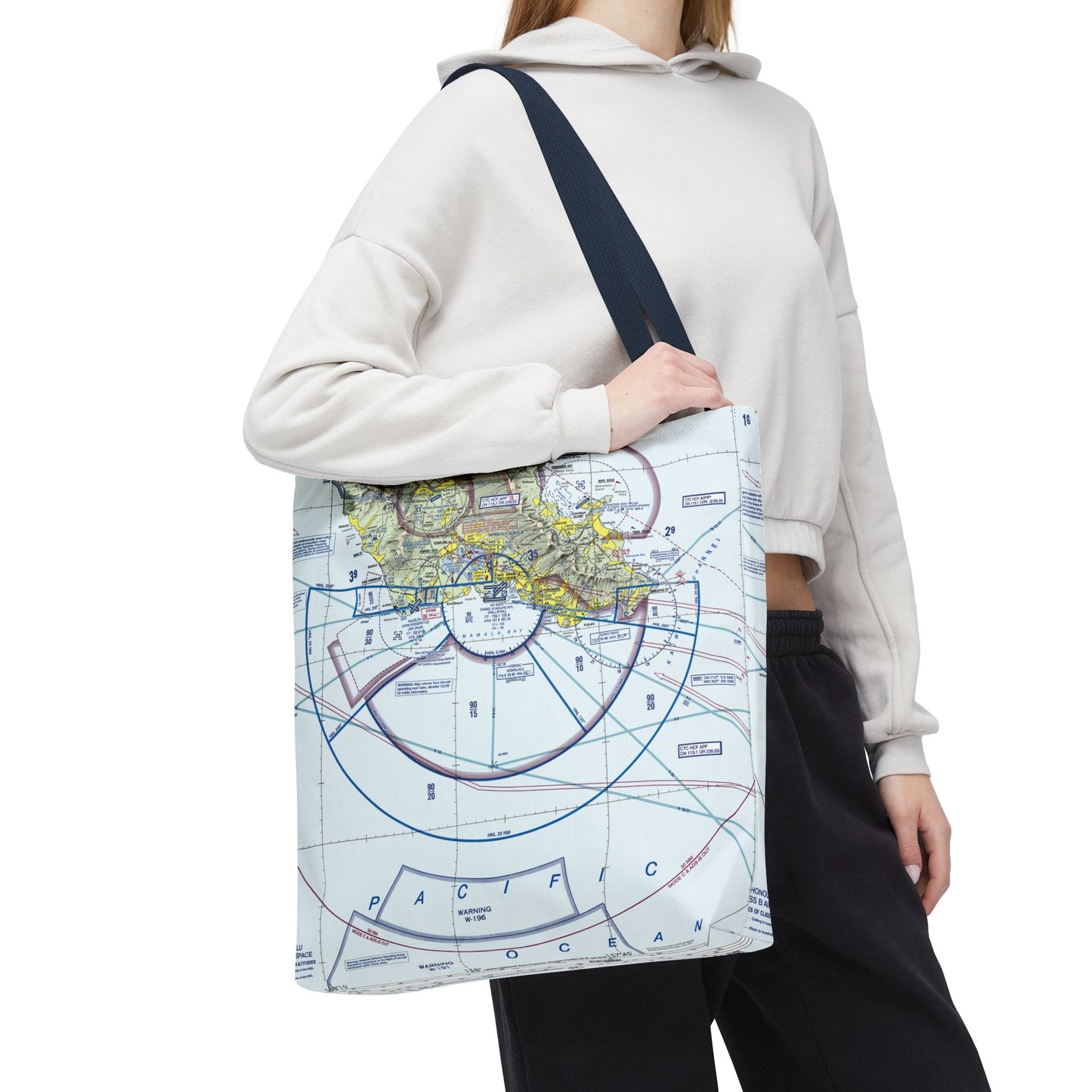 Honolulu Sectional Chart tote bag