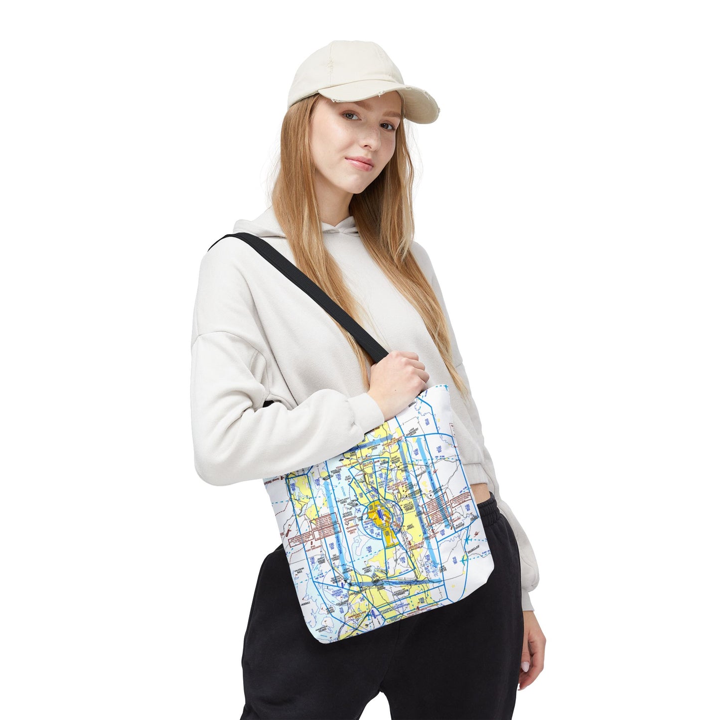 Seattle Flyway Chart tote bag