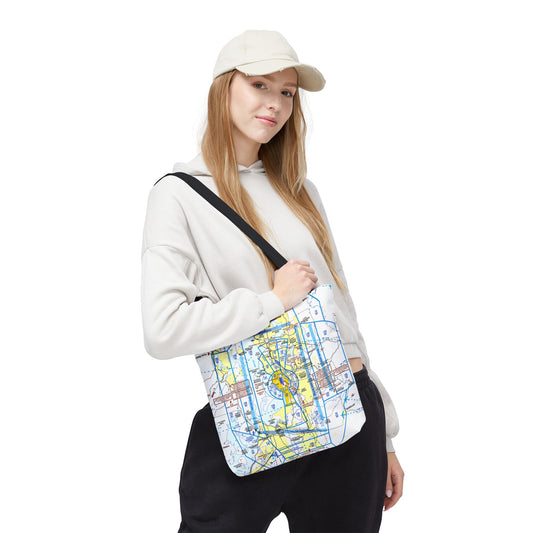 Seattle Flyway Chart tote bag
