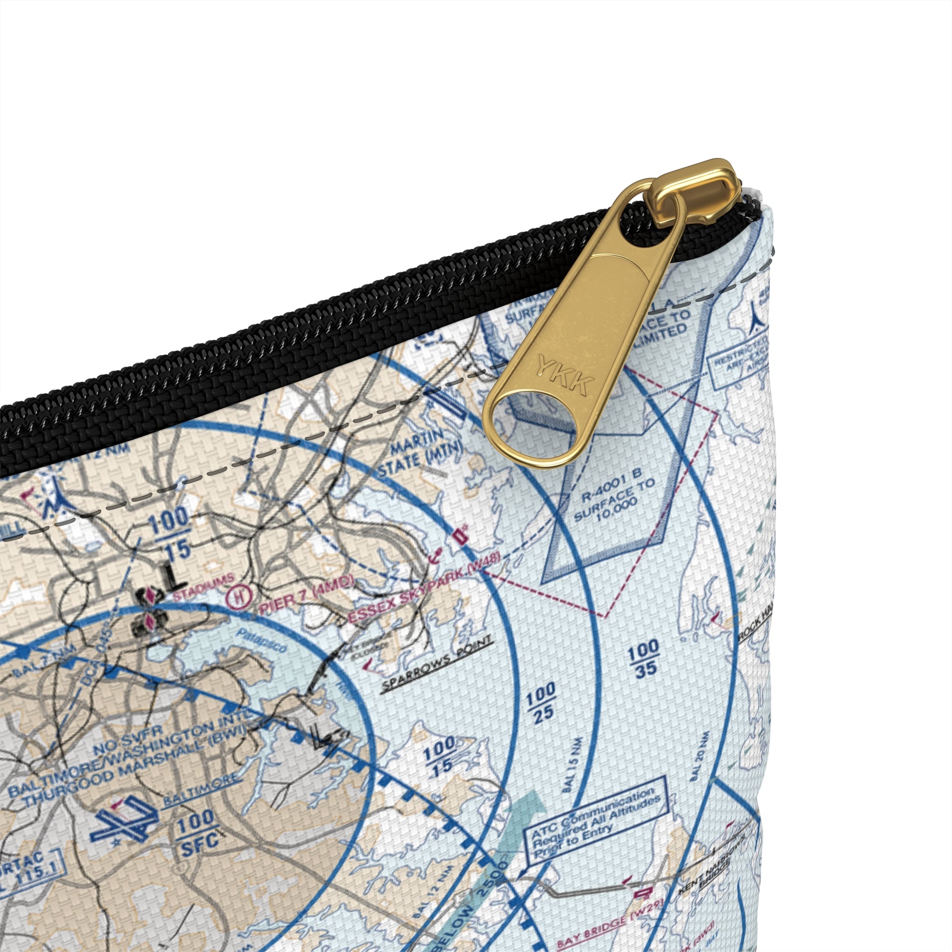 Baltimore Flyway Chart Accessory Pouch
