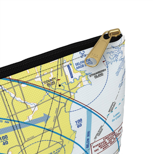 Detroit Flyway Chart Accessory Pouch
