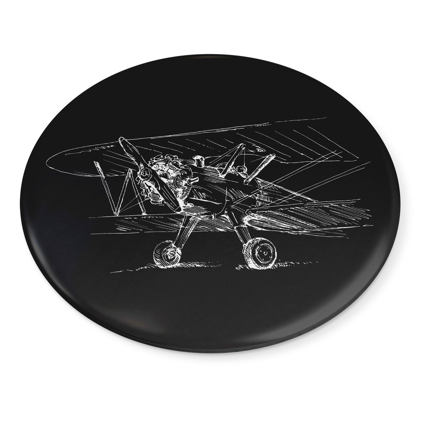 Aero 4 button pin (black)