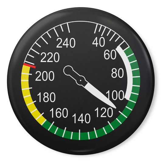 Airspeed indicator button pin (NE205kts)