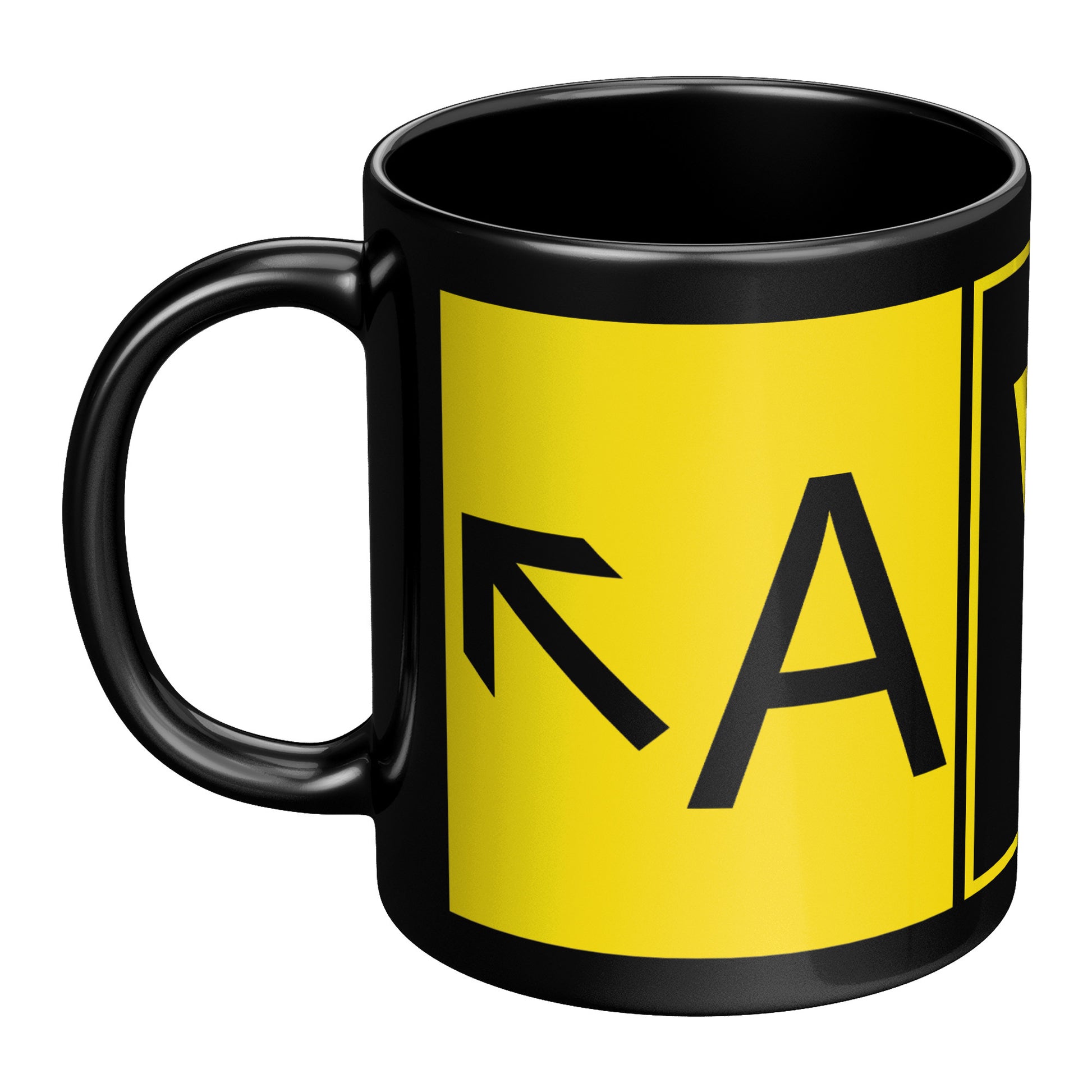 Aviator 11 oz. mug (black)