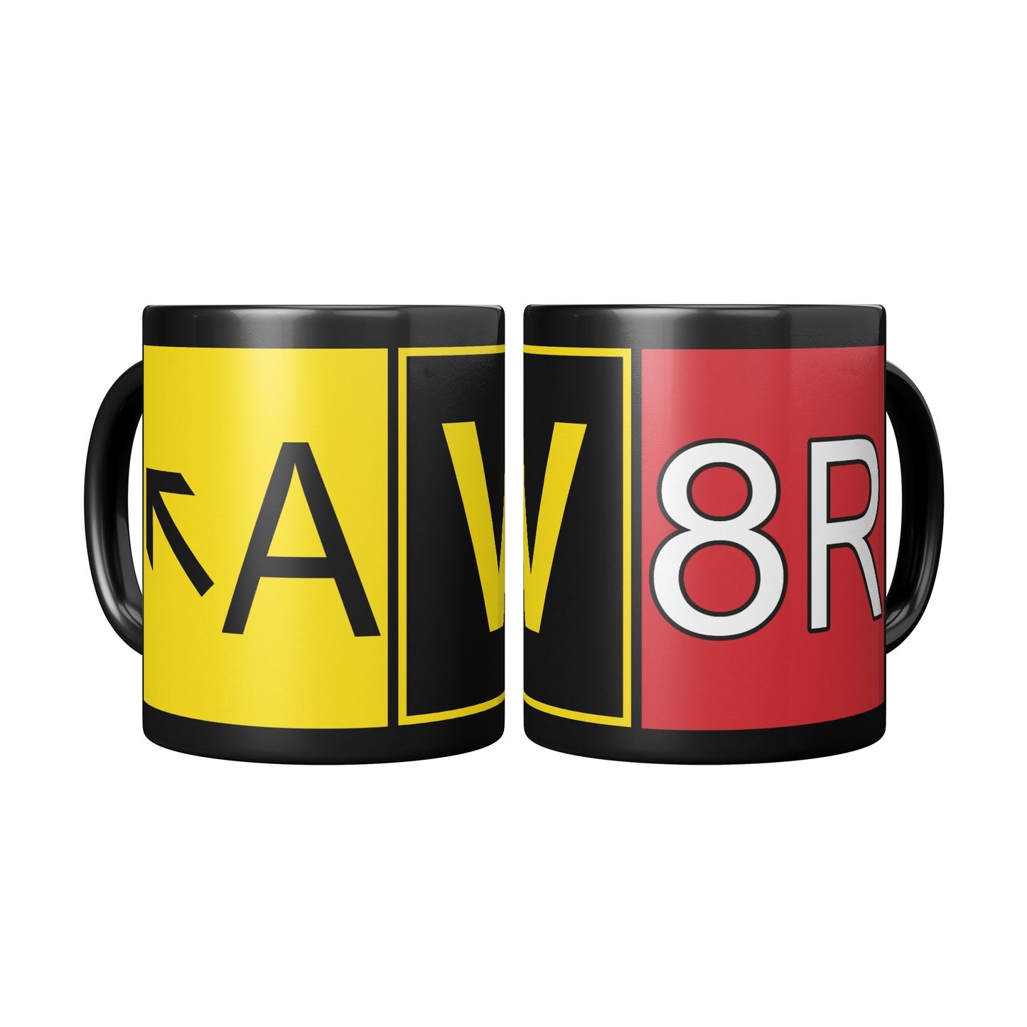 Aviator 11 oz. mug (black)