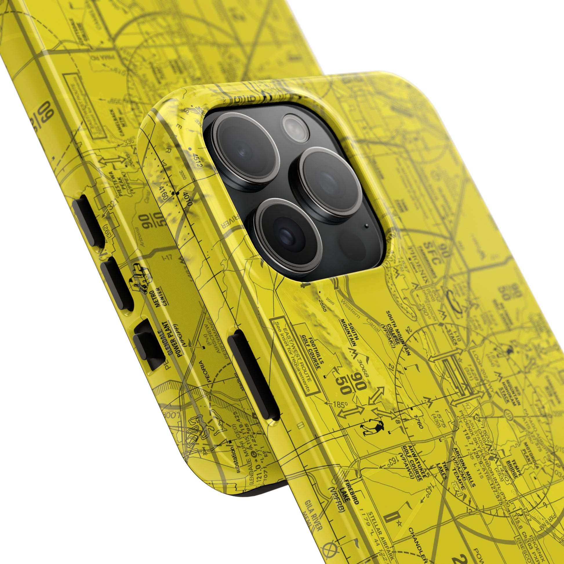 Phoenix TAC Chart (yellow) tough phone cases