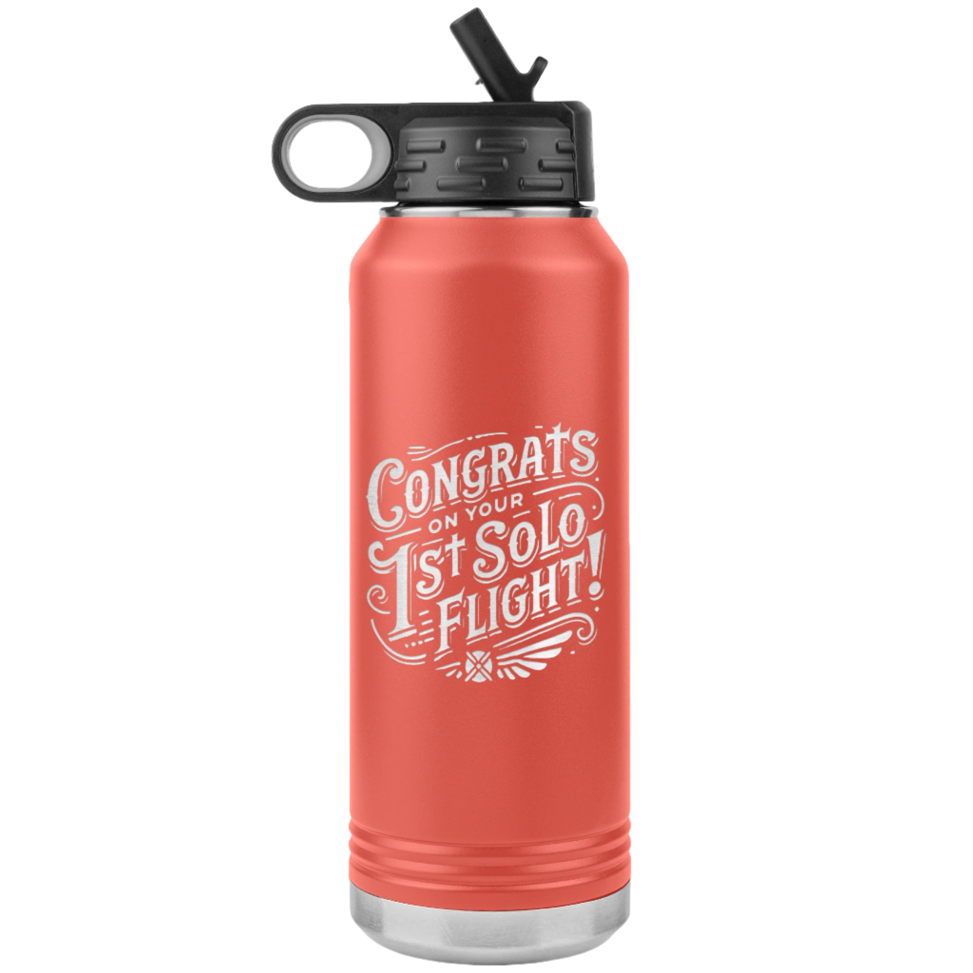 Congrats_on_your_1st_Solo_Flight_32_oz_WB_Tumbler_Coral_Mockup.png