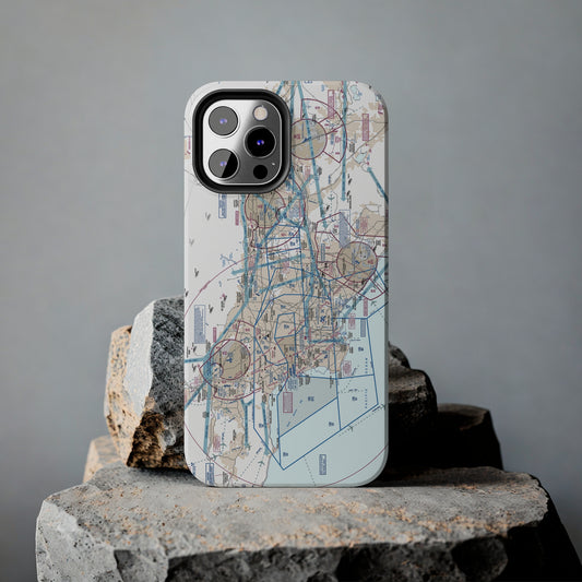 LAX Flyway Chart Tough Phone Cases