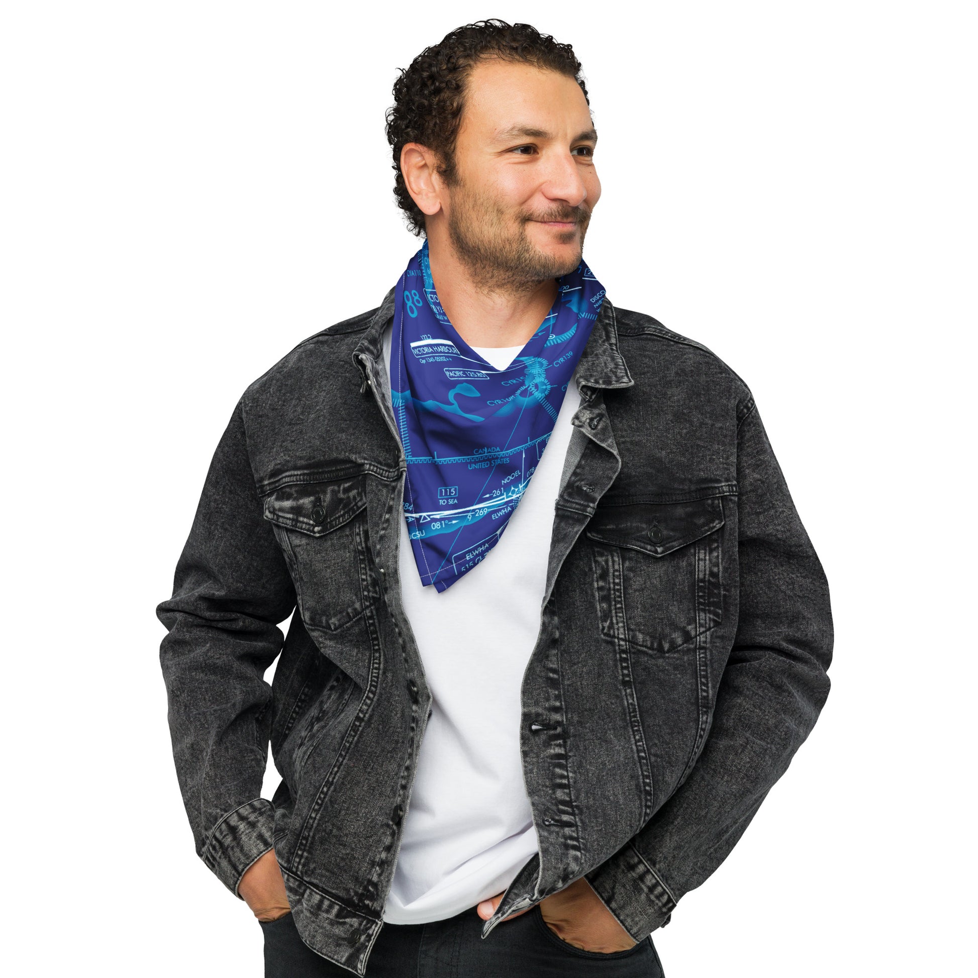 Enroute Low Altitude Chart bandana (ELUS1/blue)
