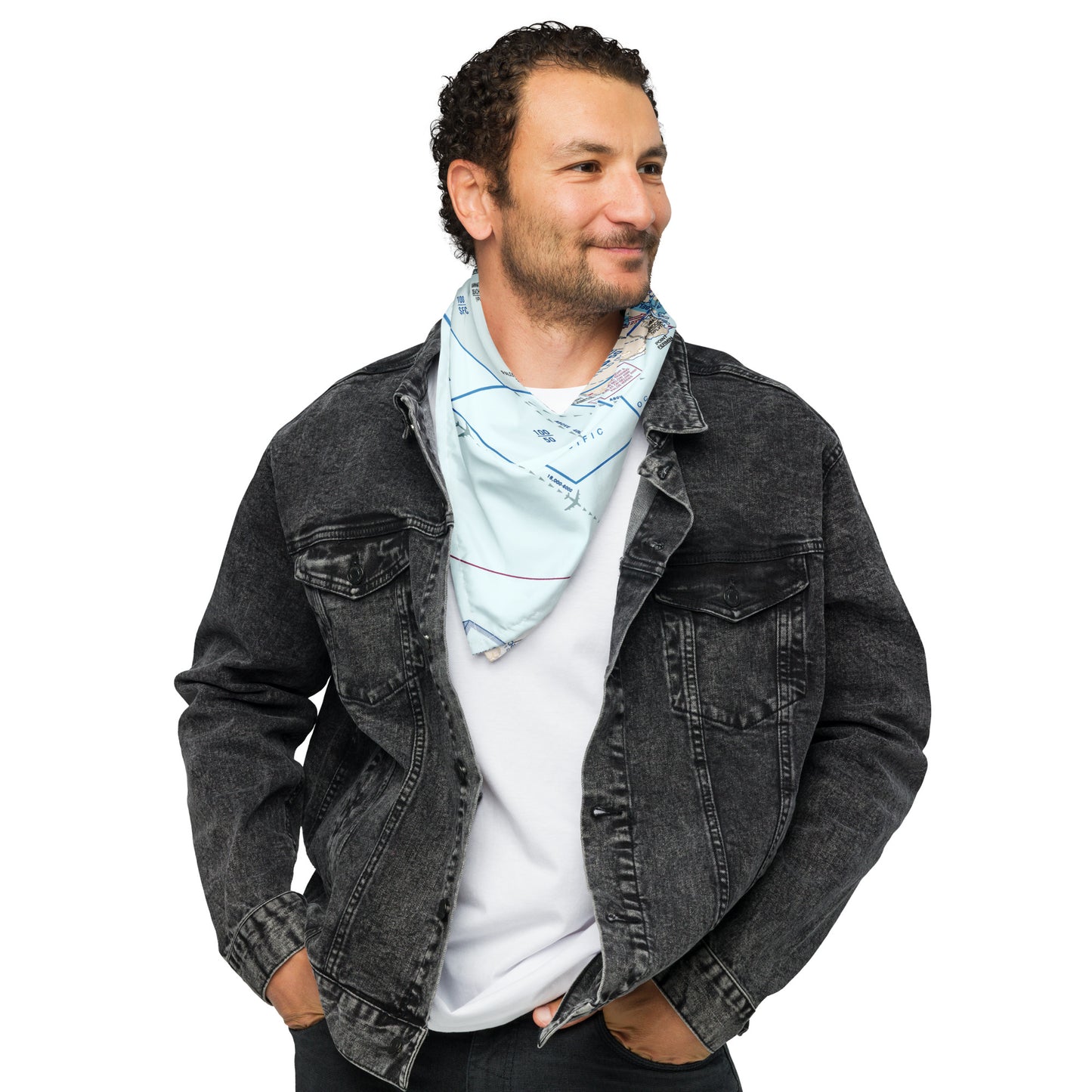 LAX Flyway Chart bandana