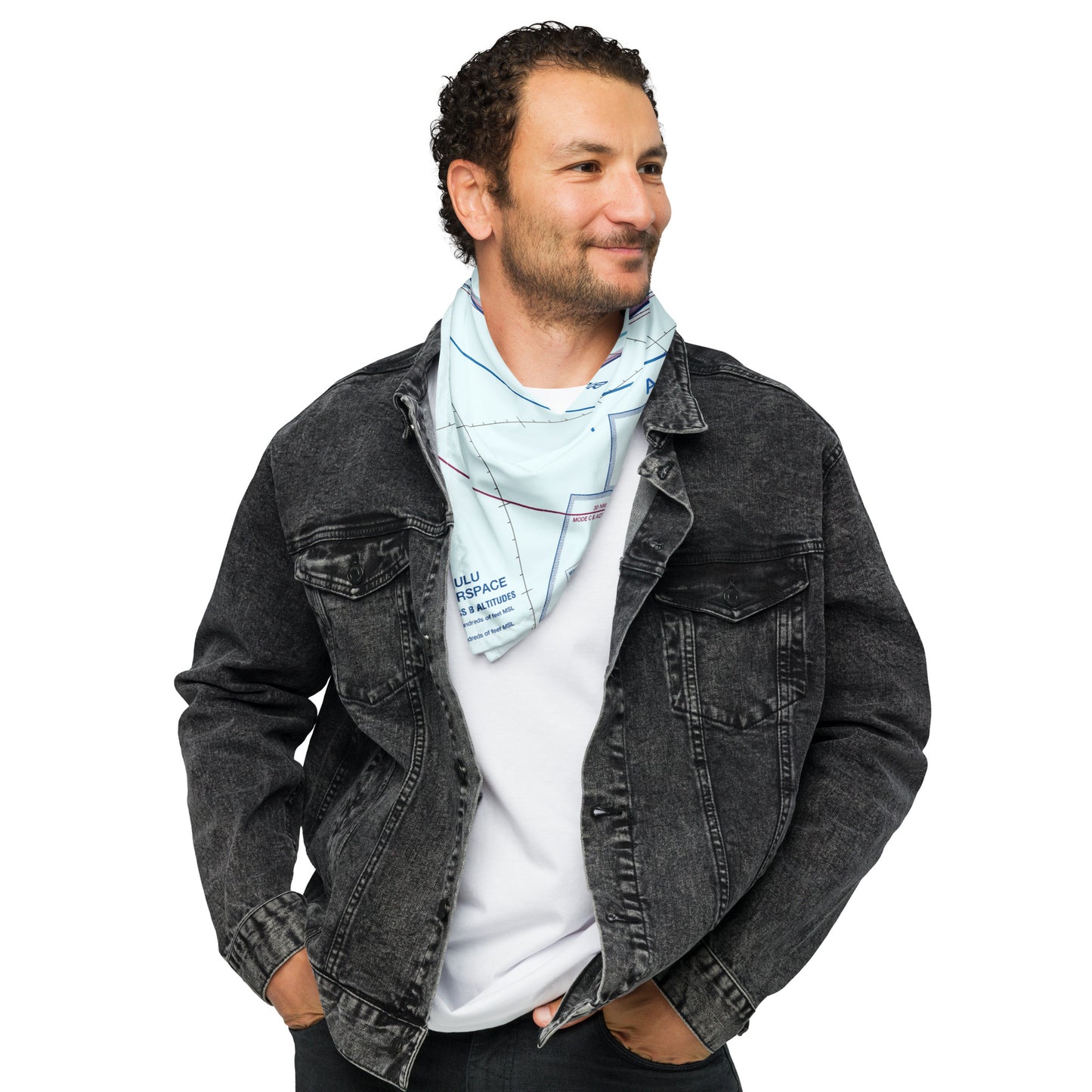Honolulu Sectional Chart bandana