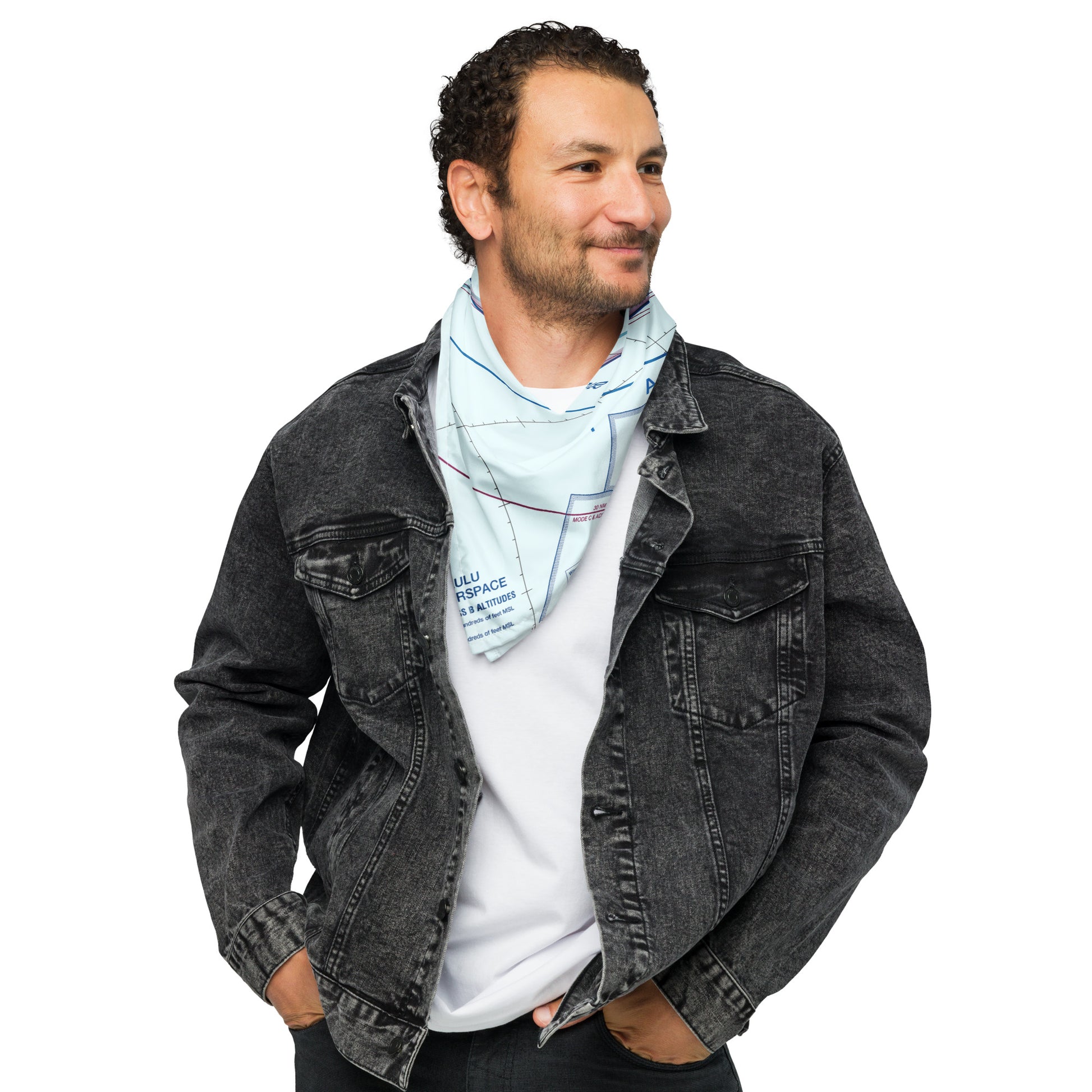 Honolulu Sectional Chart bandana