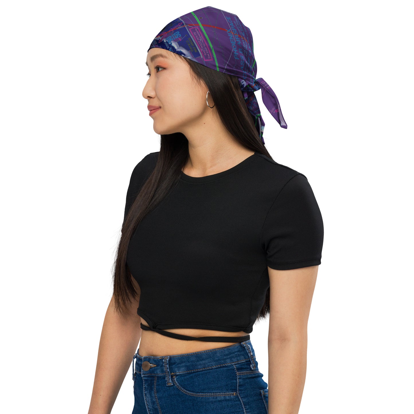Phoenix TAC Chart bandana (invert)