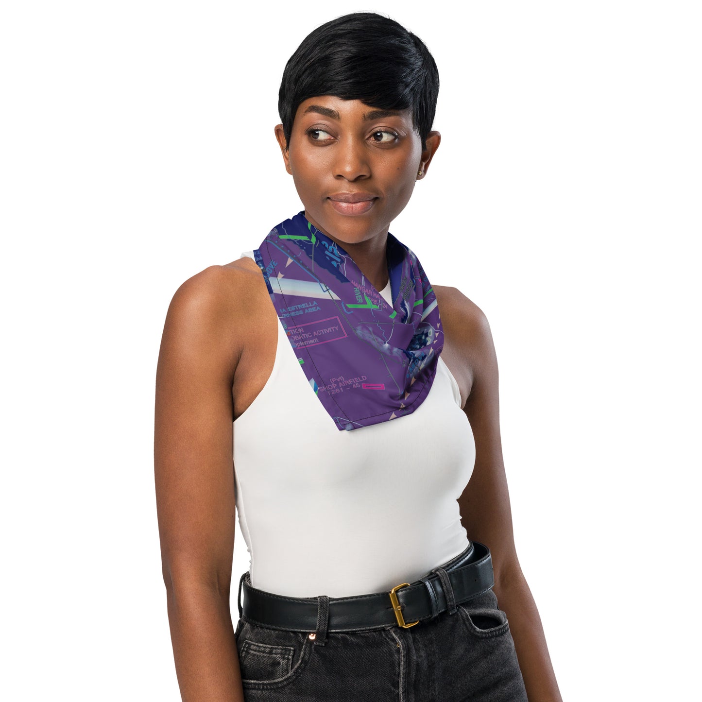Phoenix TAC Chart bandana (invert)