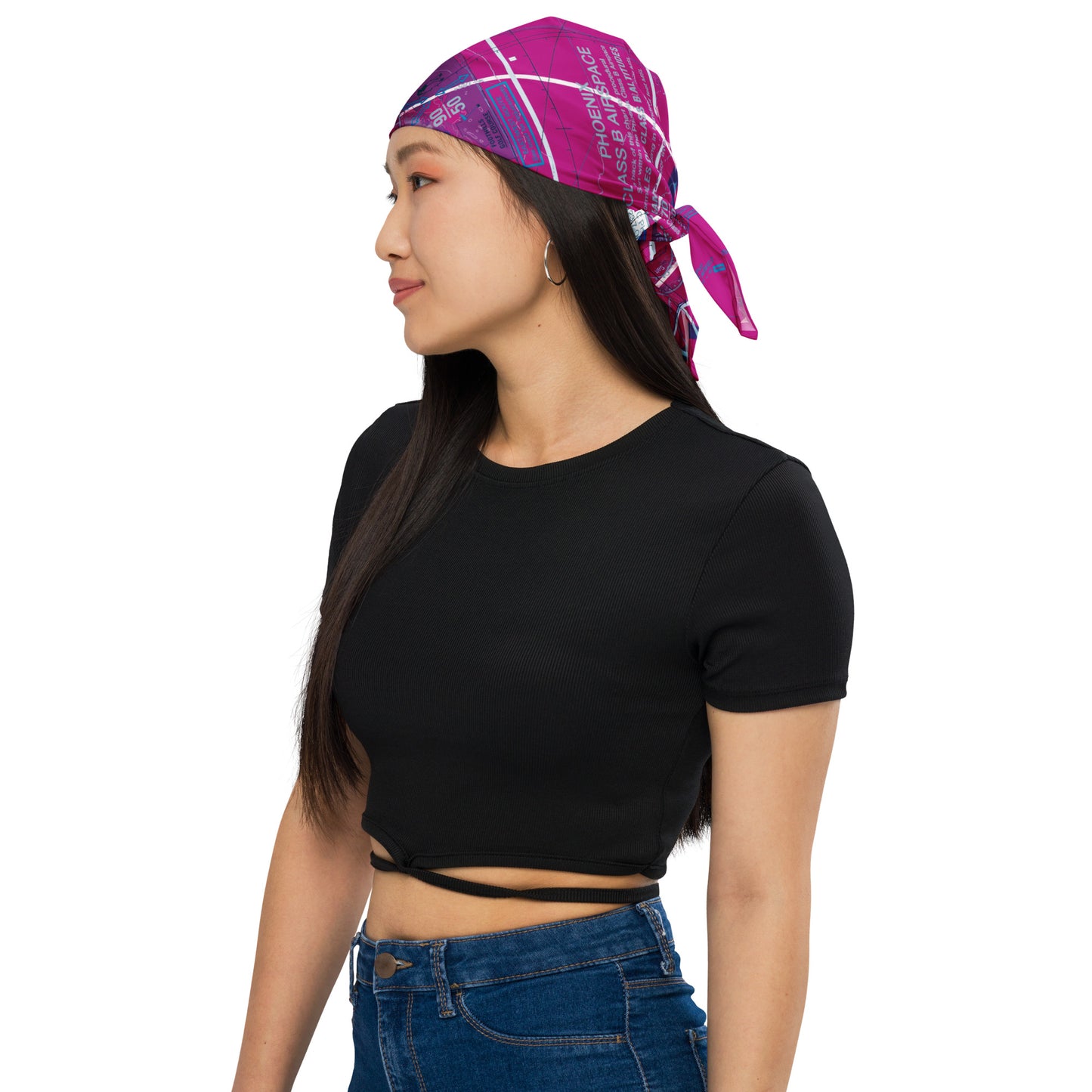 Phoenix TAC Chart bandana (purple)