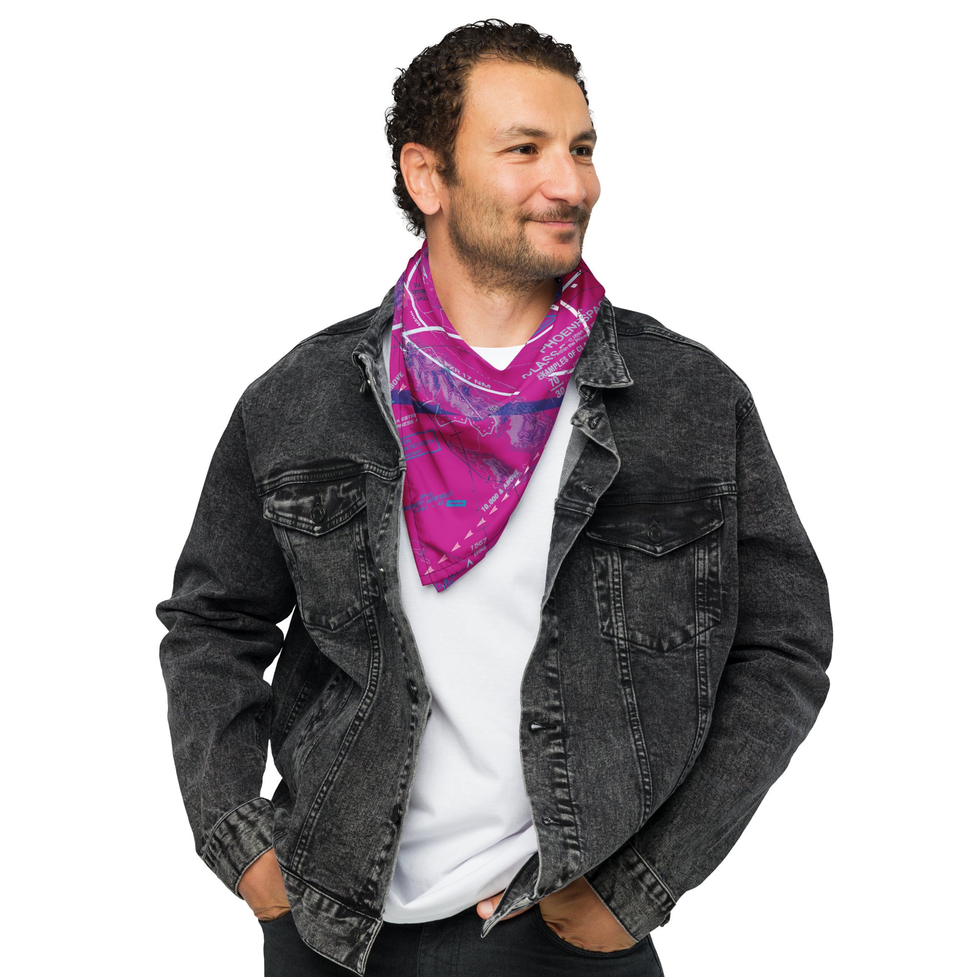 Phoenix TAC Chart bandana (purple)
