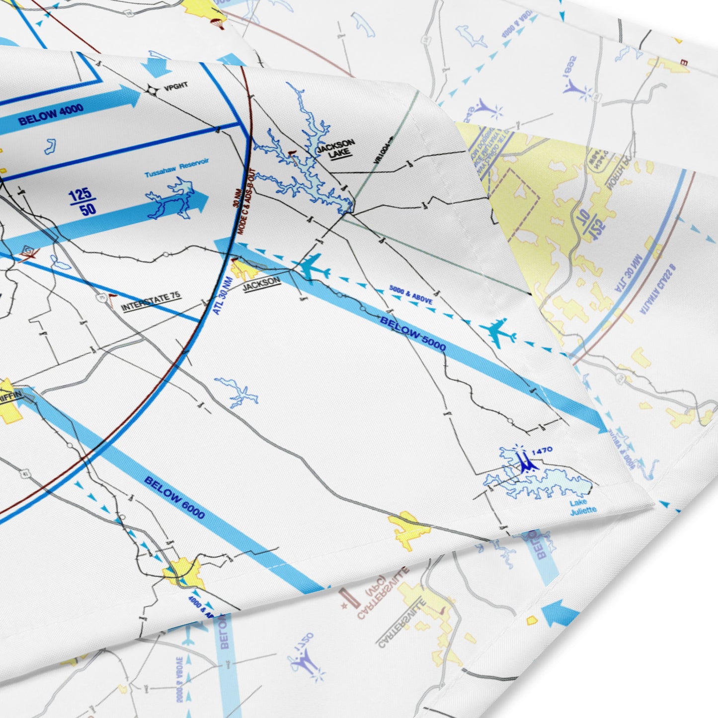 Atlanta Flyway Chart bandana